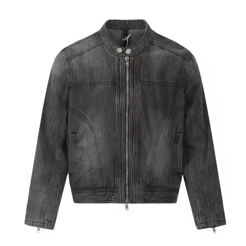 Other Streetwear Zipper Denim Designer Jacket Size US M / EU 48-50 / 2 - 7 Thumbnail