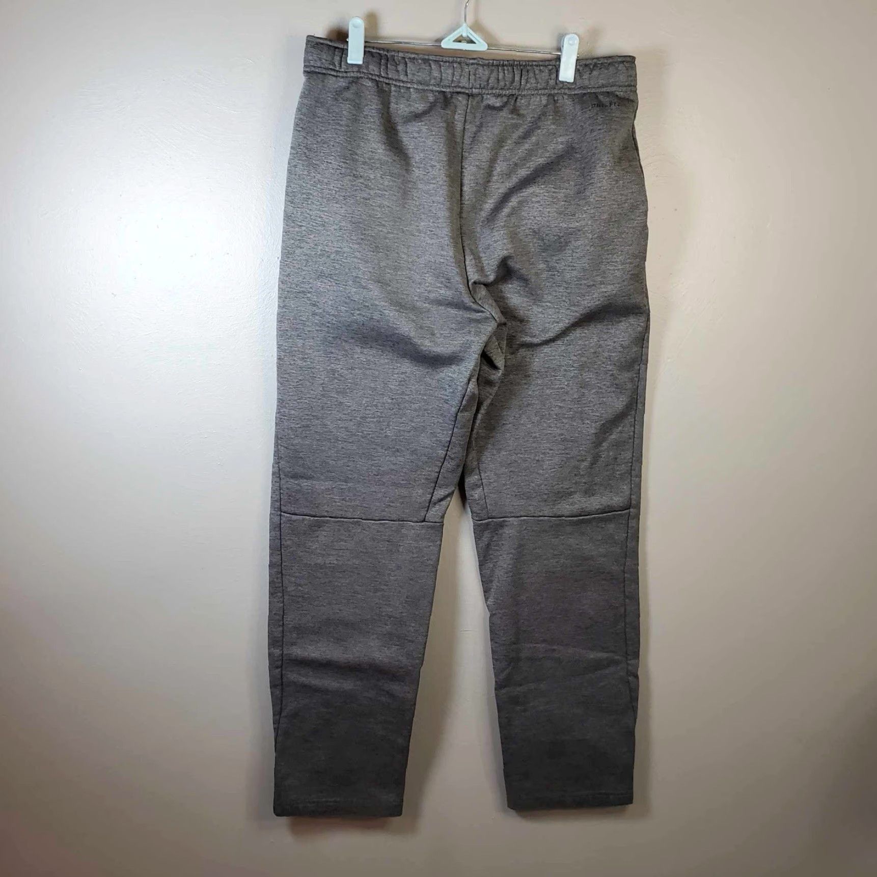 Nike Nike Dri-FIT Sweat Pants Sweatpants Adult Large L Heathered Gray Mens Size US 33 - 4 Thumbnail