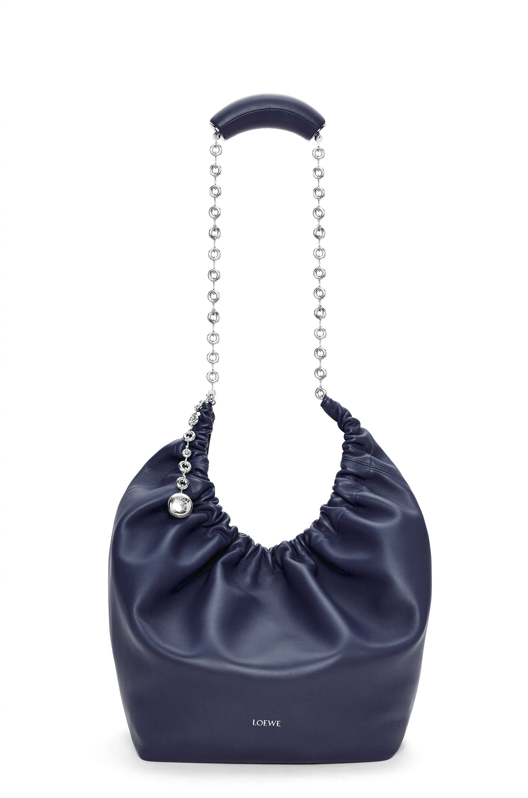 Loewe o1in1g0426 Size: OS / Medium Squeeze Bag in Abyss Blue Size ONE SIZE - 6 Thumbnail