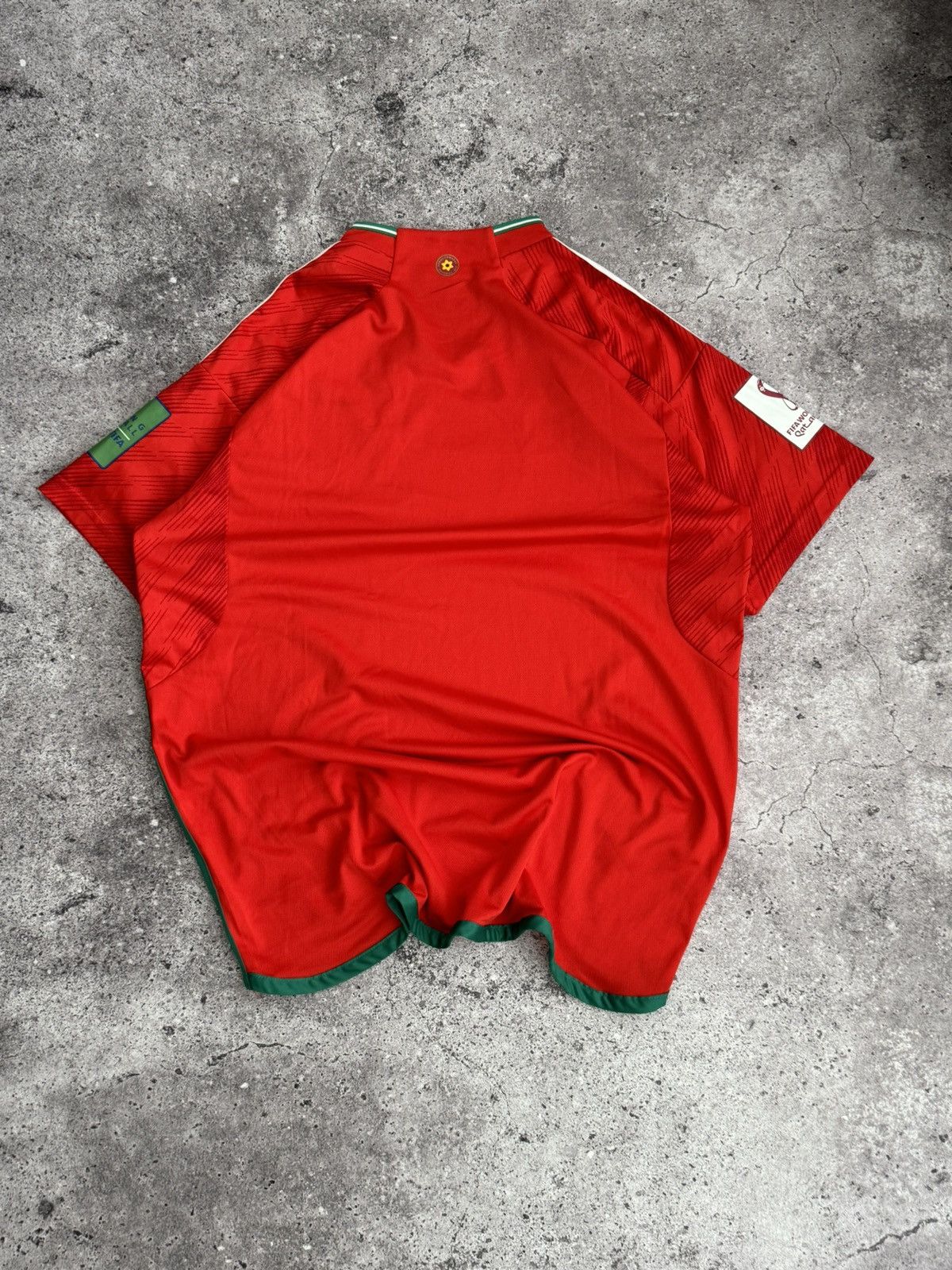 Adidas Adidas Wales Home Jersey FIFA 2022 Size US XL / EU 56 / 4 - 11 Thumbnail