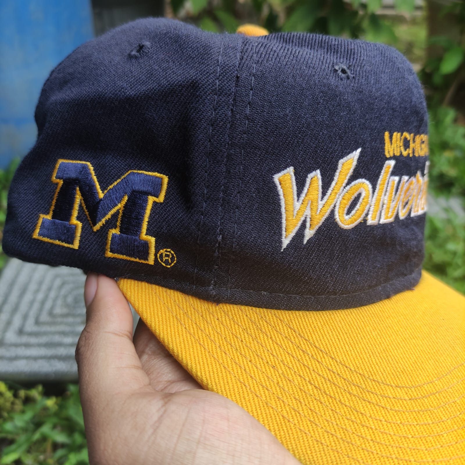 NCAA × Sports Specialties × Vintage Michigan Wolverines Hat – Script Logo - Sports Specialties Size ONE SIZE - 8 Thumbnail