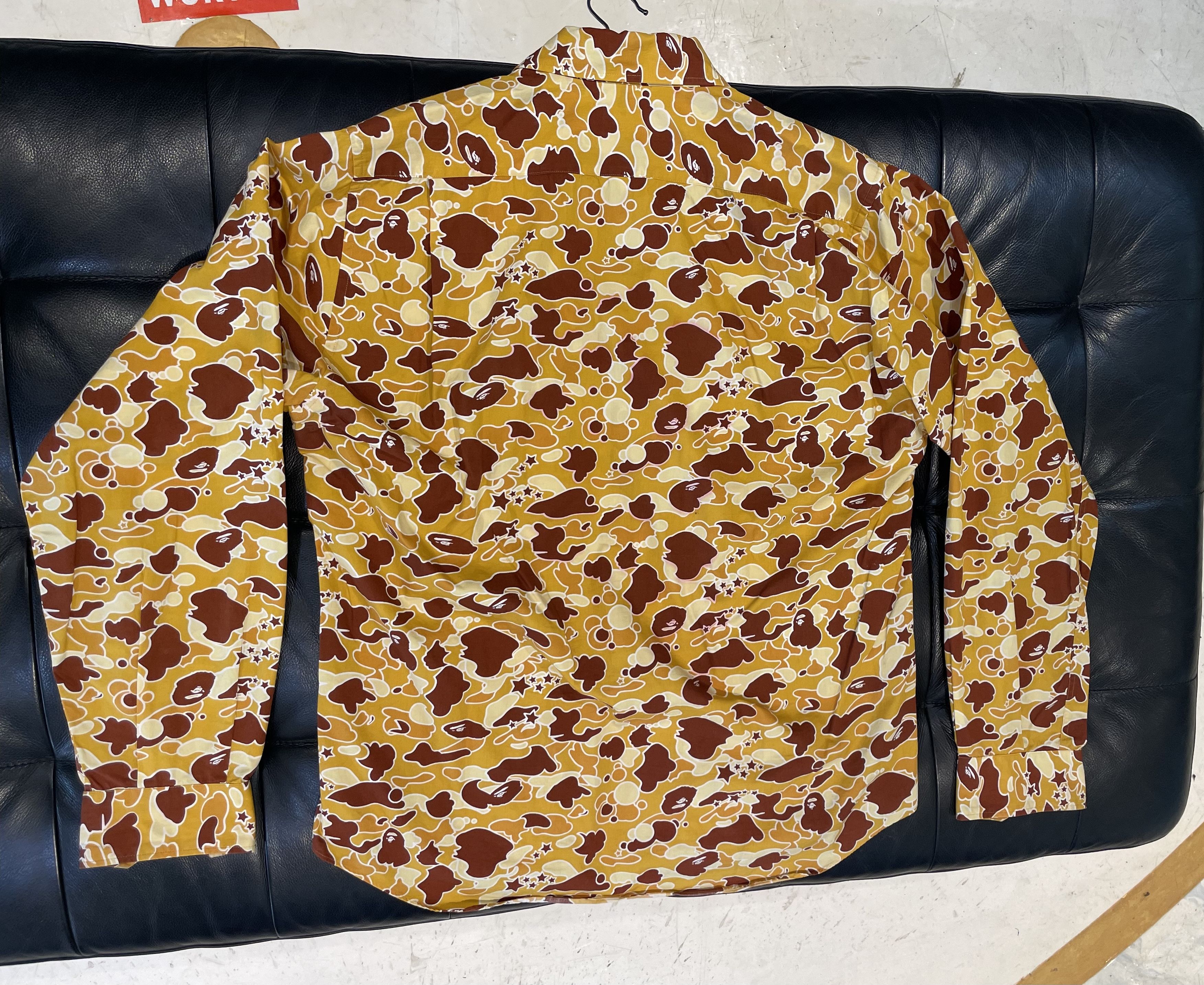Bape A Bathing Ape button-up Longsleeve shirt Men's XL Size US XL / EU 56 / 4 - 2 Thumbnail