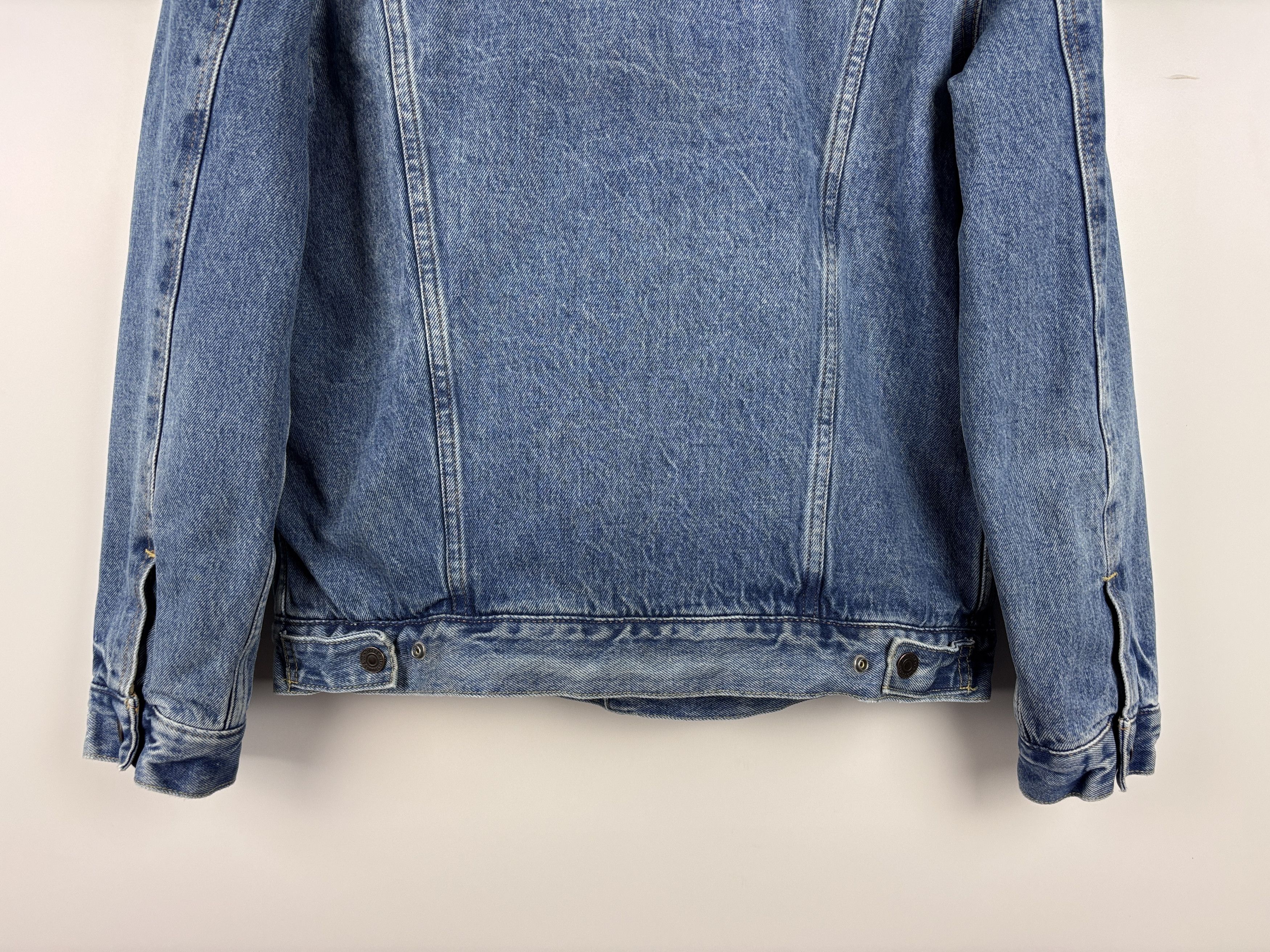 Levi's Mens Levis Sherpa Denim Jacket Trucker Blue Size L Size US L / EU 52-54 / 3 - 6 Thumbnail