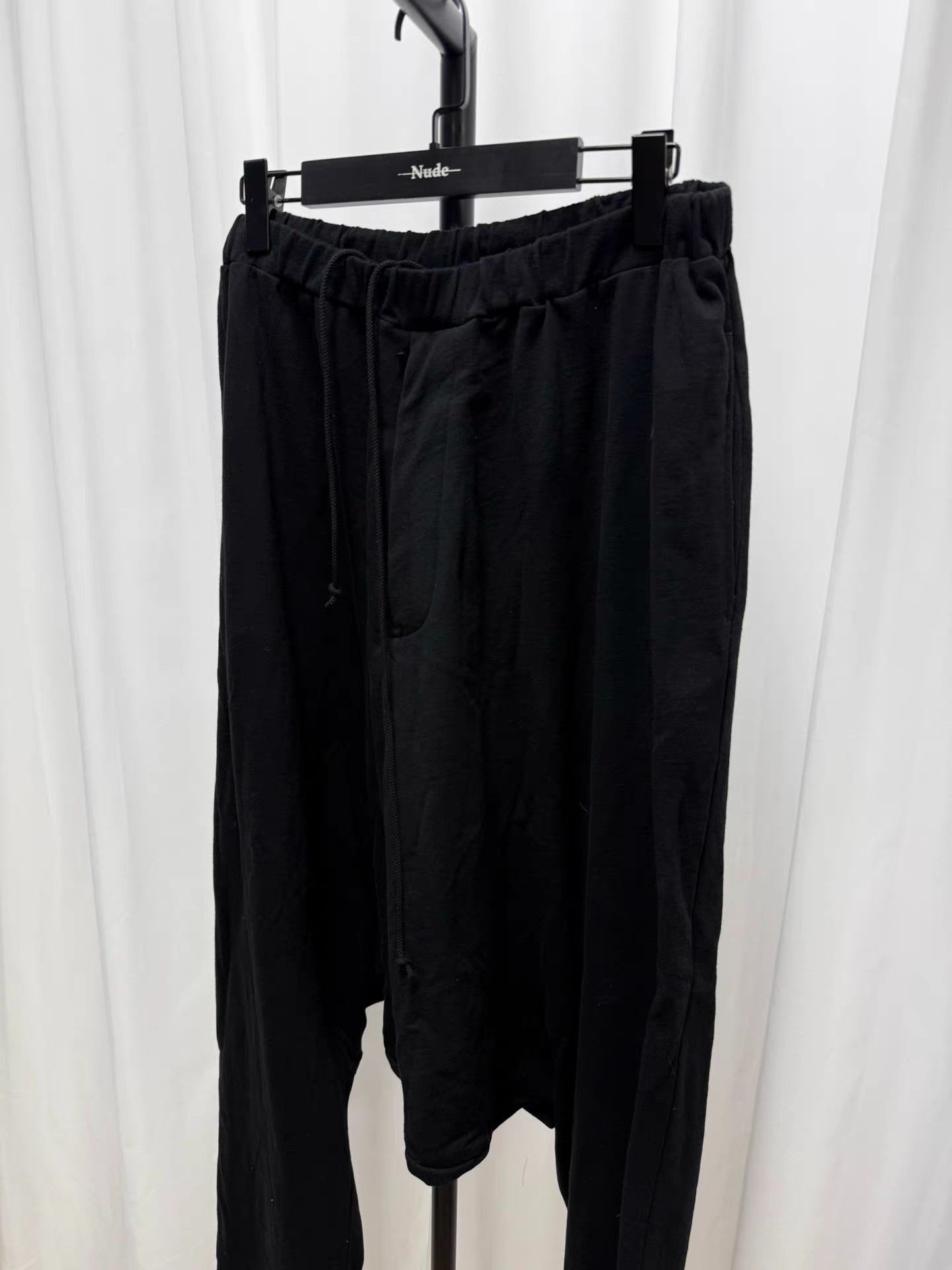 Yohji Yamamoto Yohji Yamamoto Worsted Cotton Harem Pants K20 Size US 33 - 2 Thumbnail