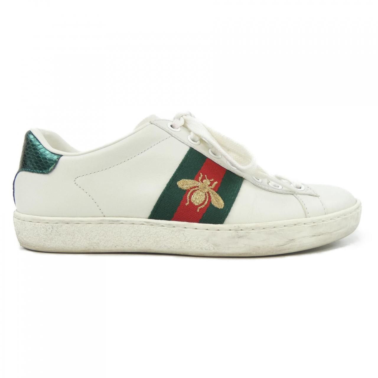 Gucci Gucci Gucci Sneaker Leather Shoes 757857 DUTY FREE for USA