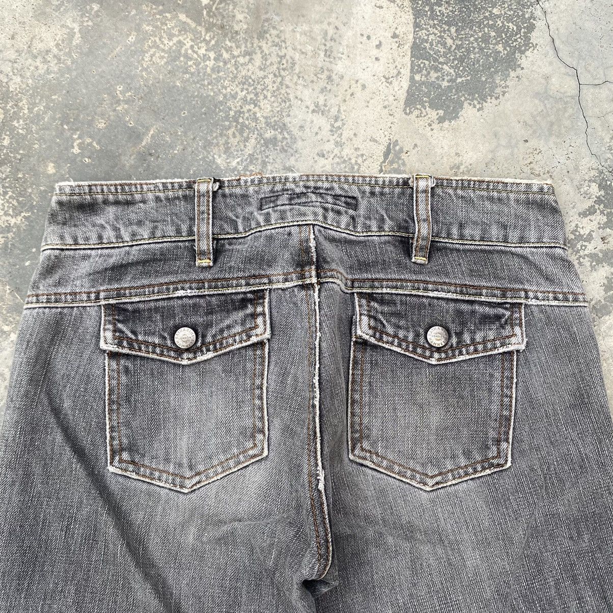 If Six Was Nine KATHARINE HAMNETT Vintage Flare Size 29" - 5 Thumbnail