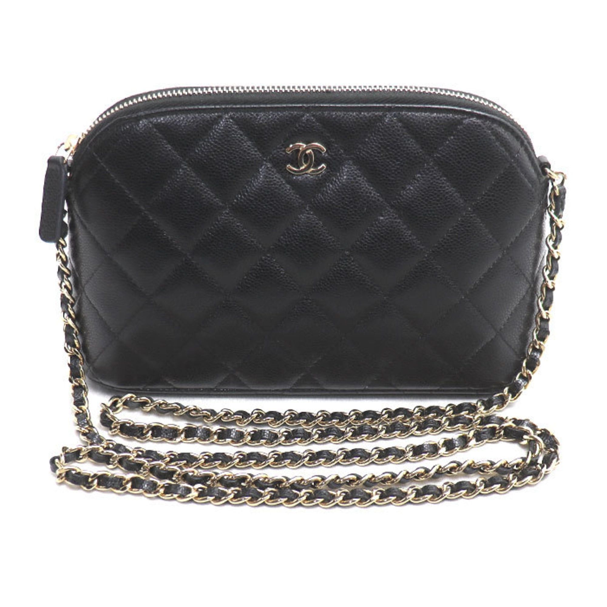 Chanel CHANEL Matelasse Shoulder Bag, Black, AP4016, Women's Size ONE SIZE - 1 Thumbnail