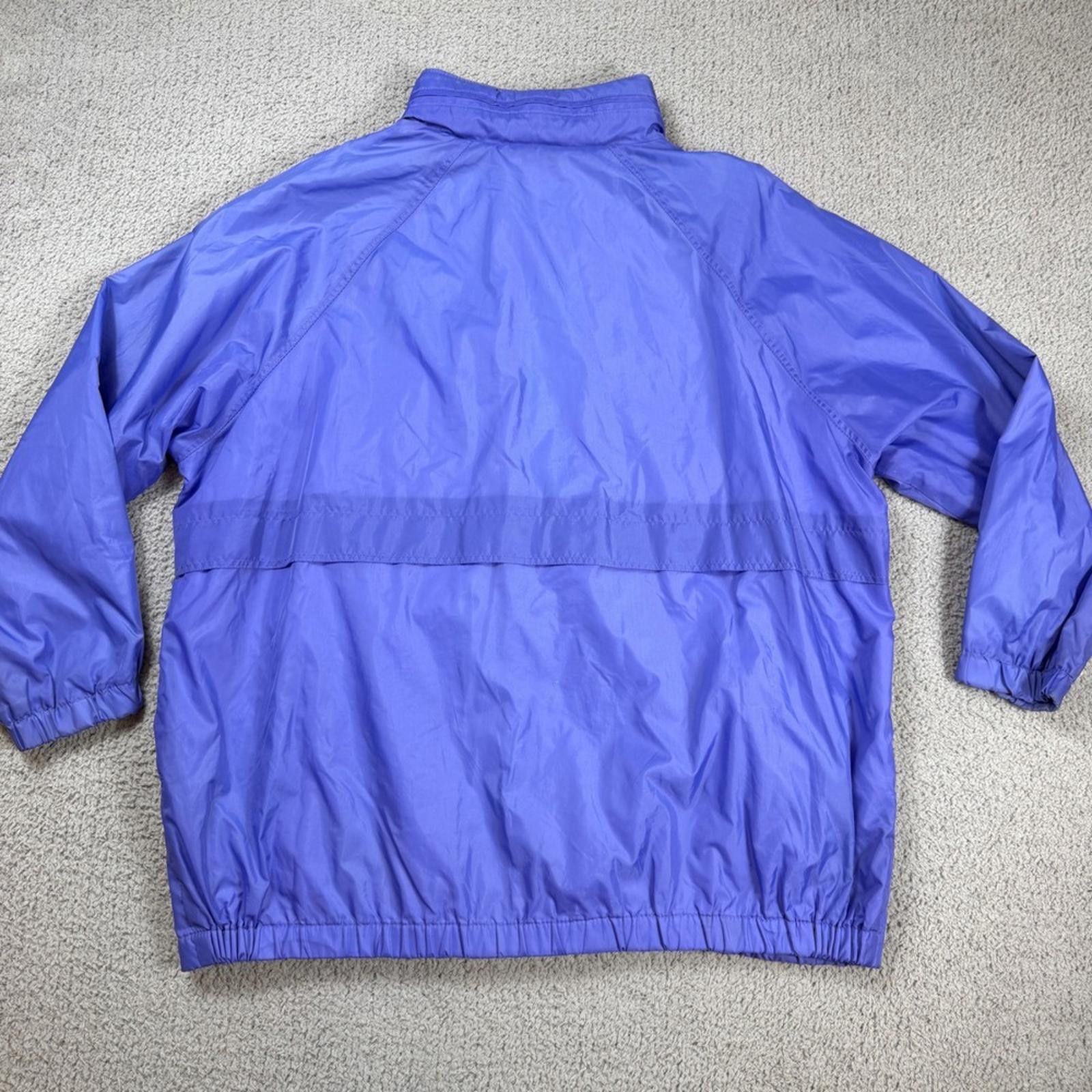 Other Made In Russia Windbreaker Jacket Vintage 90s Size XXL / US 16-18 / IT 52-54 - 2 Thumbnail