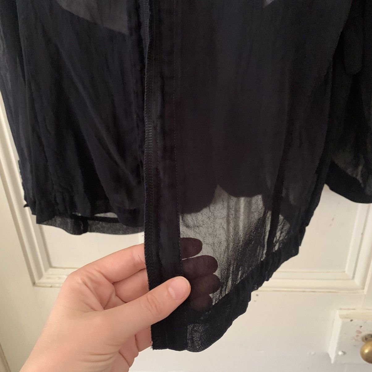 Comme des Garcons Cupra Georgette Open Vent Jacket Size L / US 10 / IT 46 - 6 Thumbnail