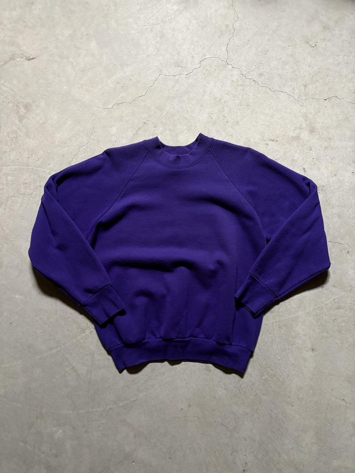 Fruit Of The Loom × Vintage 90’s Fruit of the Loom Blank Sweatshirt Size M / US 6-8 / IT 42-44 - 1 Thumbnail