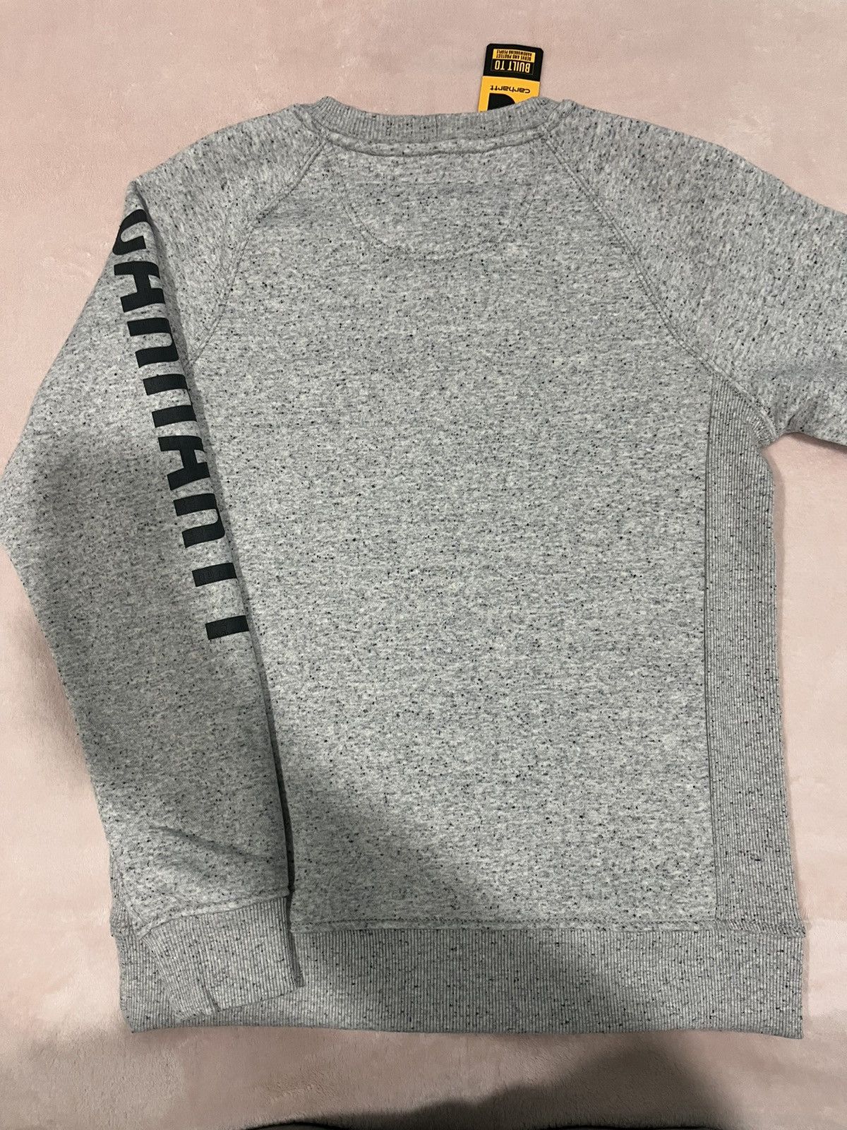 Carhartt Woman’s Gray Carhartt Midweight Crewneck Size S / US 4 / IT 40 - 4 Thumbnail