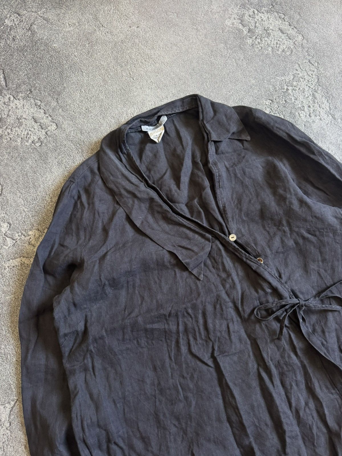 Sarah Pacini Sarah Pacini 2size 100% linen shirts blouse button up Size M / US 6-8 / IT 42-44 - 2 Thumbnail
