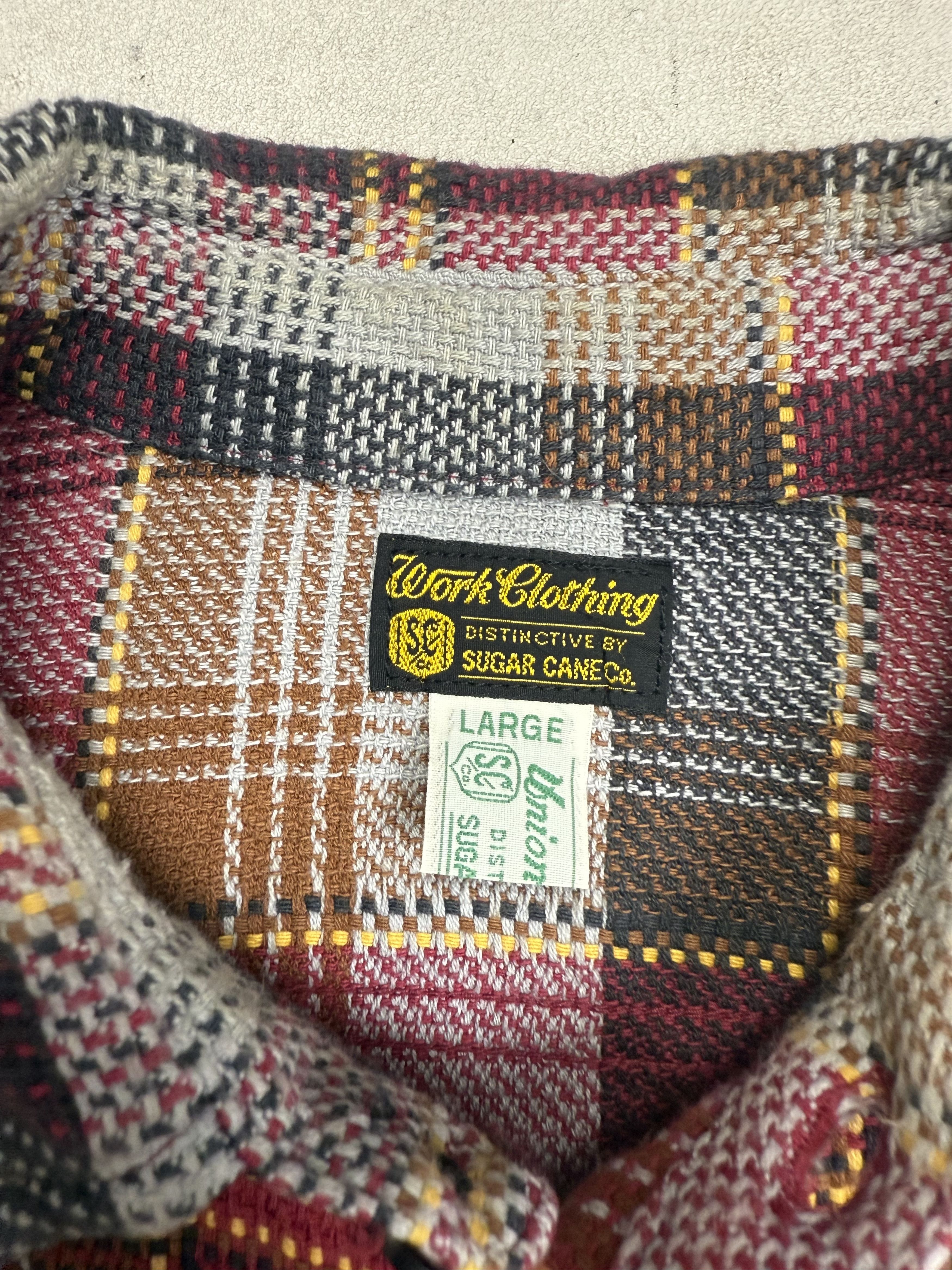Sugar Cane Sugar Cane Toyo Enterprises Flannel Shirt Size US L / EU 52-54 / 3 - 5 Thumbnail