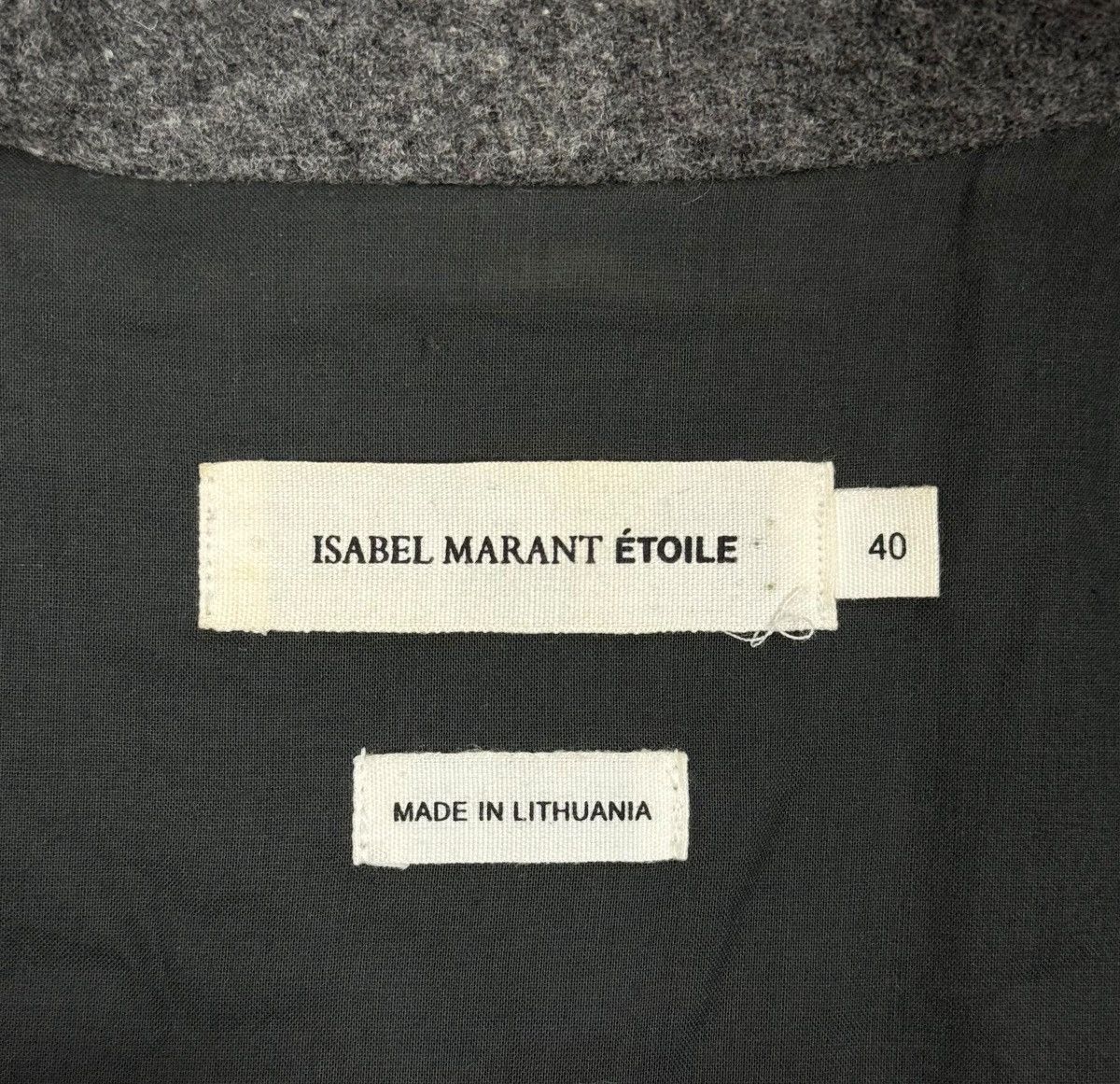 Isabel Marant Etoile Isabel Marant Etoile Wool Blazer Double-Breasted size FR40 Size M / US 6-8 / IT 42-44 - 10 Thumbnail