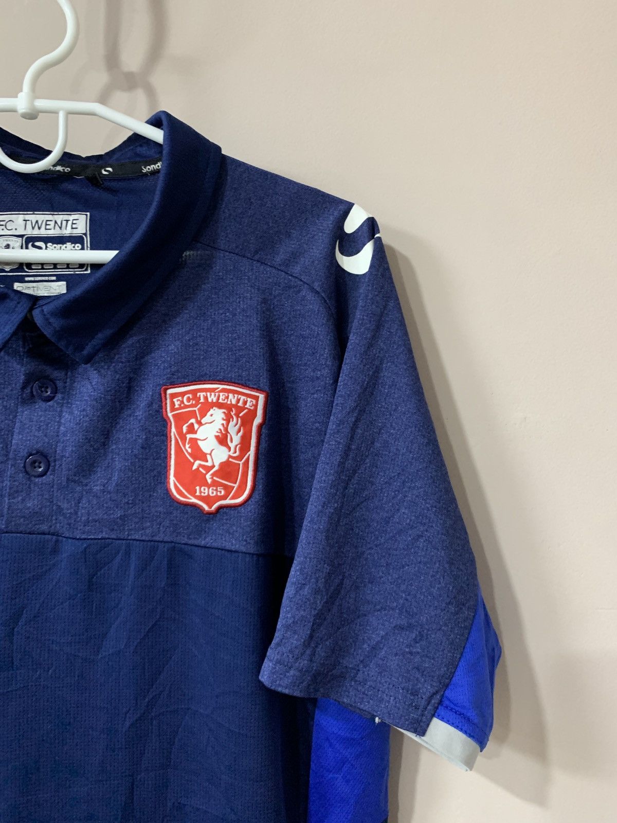 Other FC Twente Polo Football Shirt Sondico Soccer Jersey Size M Size US M / EU 48-50 / 2 - 3 Thumbnail