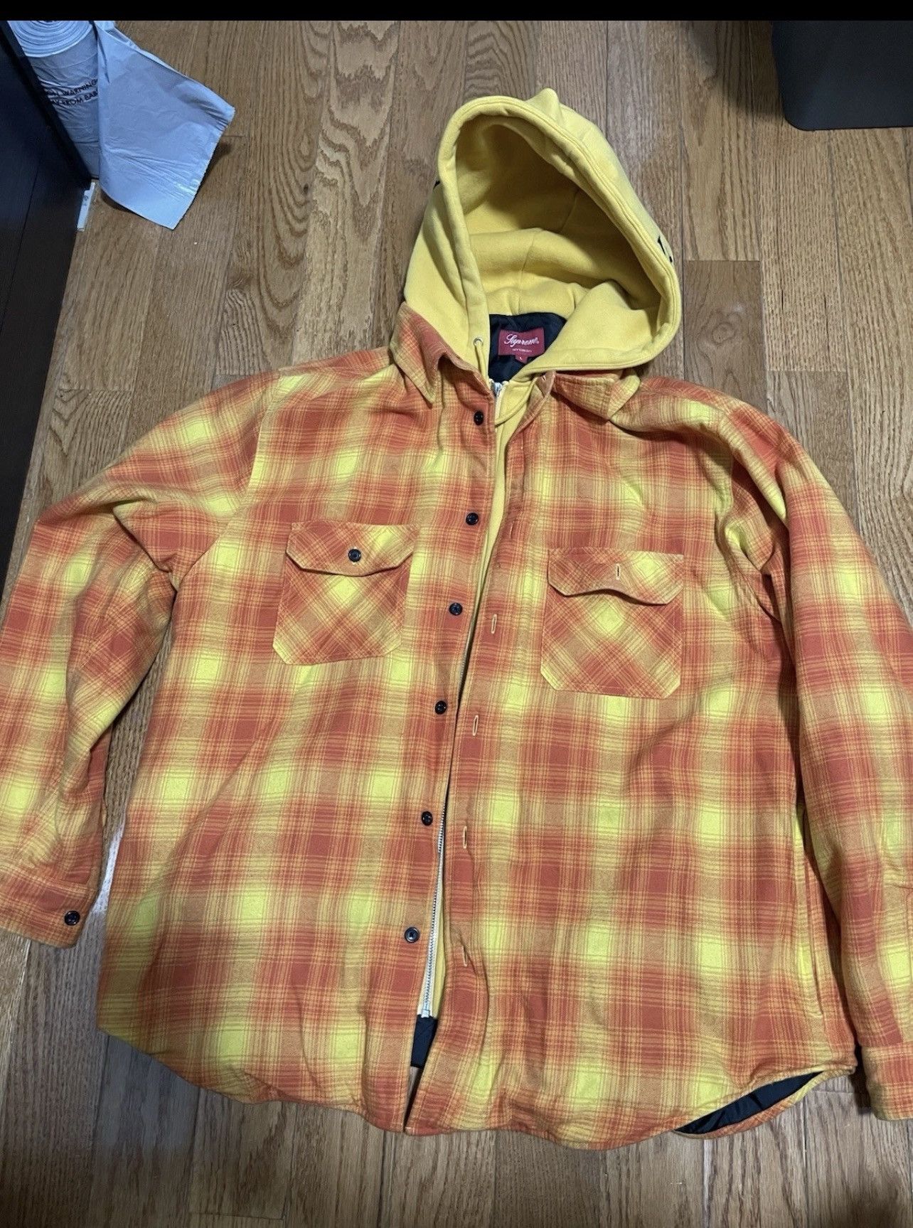 Levi's × Supreme Large Supreme Levi's Leopard Denim Jacket | Grailed