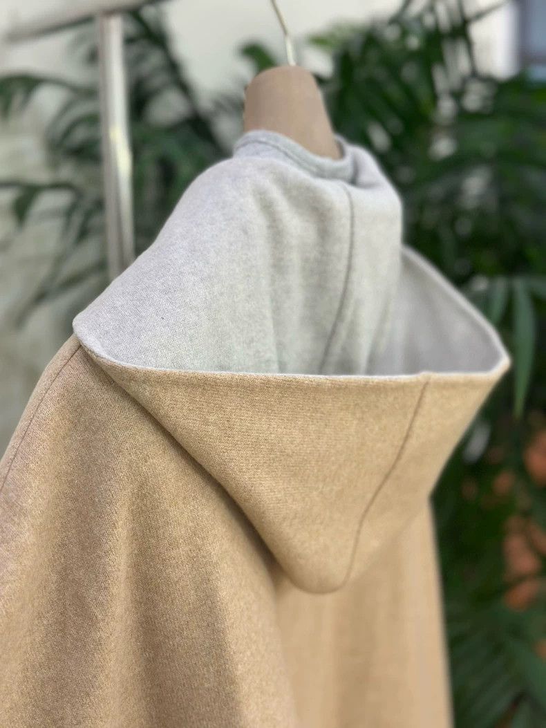 Loro Piana LORO PIANA Double-faced cloak jacket Size S / US 4 / IT 40 - 4 Thumbnail