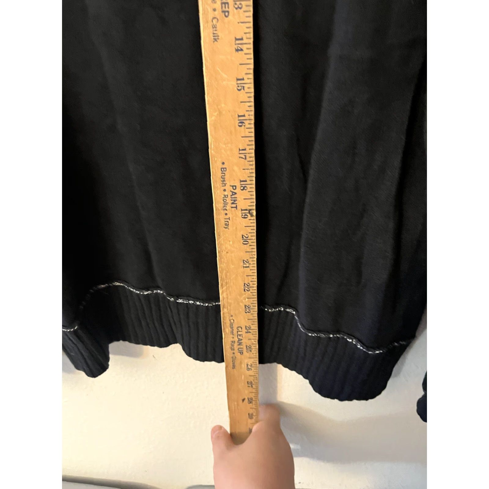 Dockers Dockers Sweater Mens Size L Pull Over Black Cotton Ribbed Contrast Stitching Mock Neck Long Sleeve Knit Pullover Regular Size US L / EU 52-54 / 3 - 4 Thumbnail
