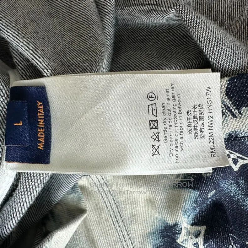 Louis Vuitton Louis Vuitton Denim Paisley Short Sleeve Shirt. Size US L / EU 52-54 / 3 - 6 Thumbnail