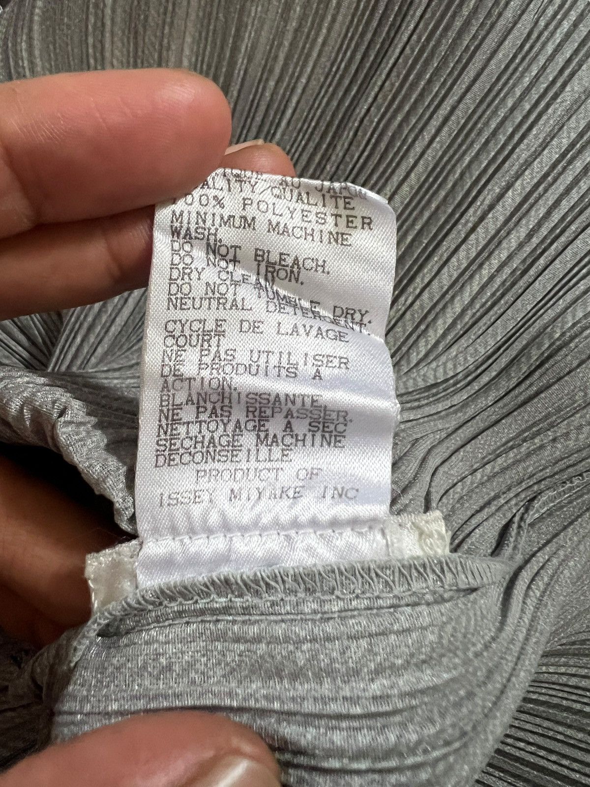 Pleats Please Issey Miyake 1990s Issey Miyake Pleats Please Tank Top Size S / US 4 / IT 40 - 9 Thumbnail