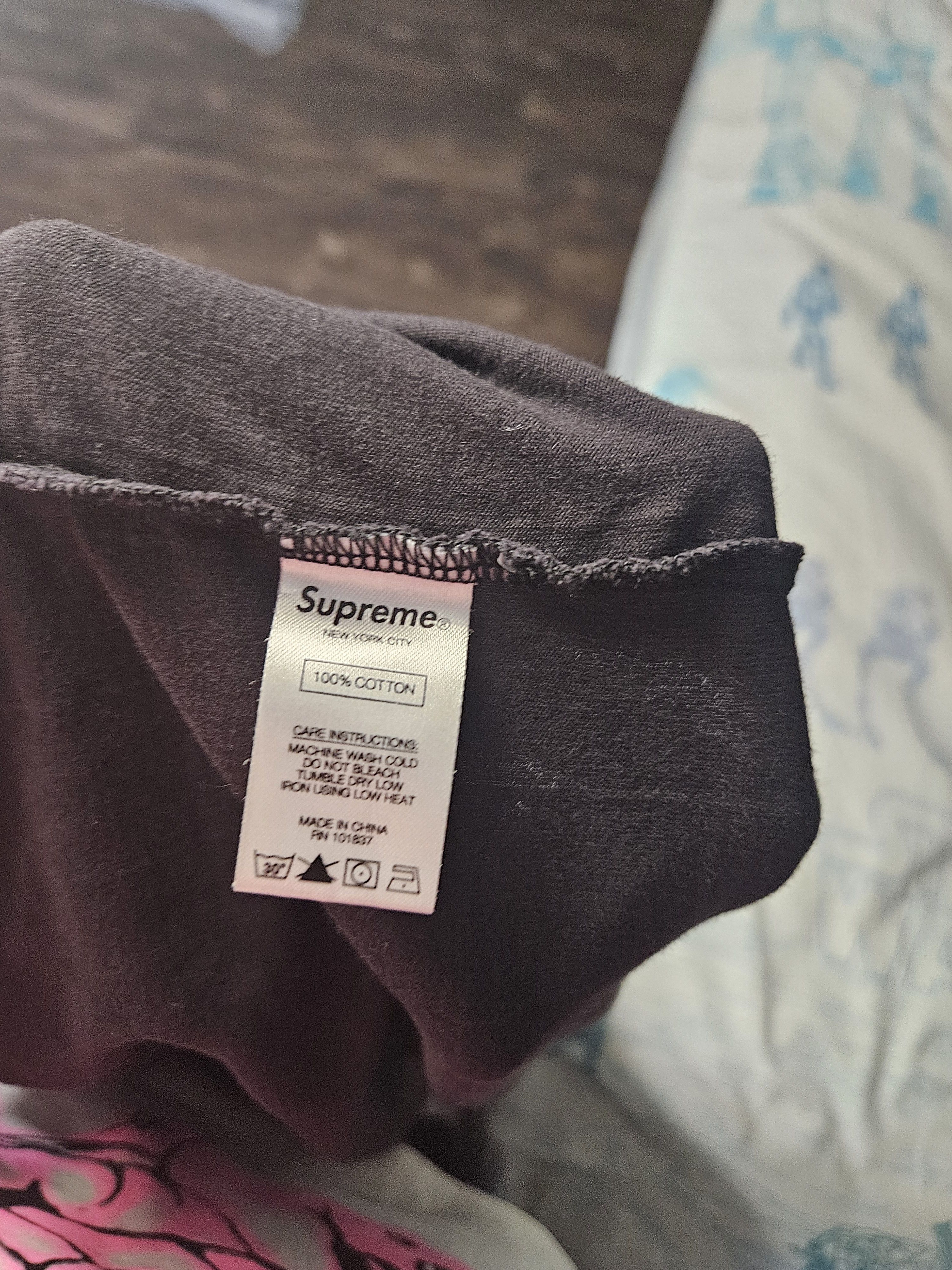 Supreme Love Hate 94 Pinstripe Button Up Jersey Size US M / EU 48-50 / 2 - 6 Thumbnail