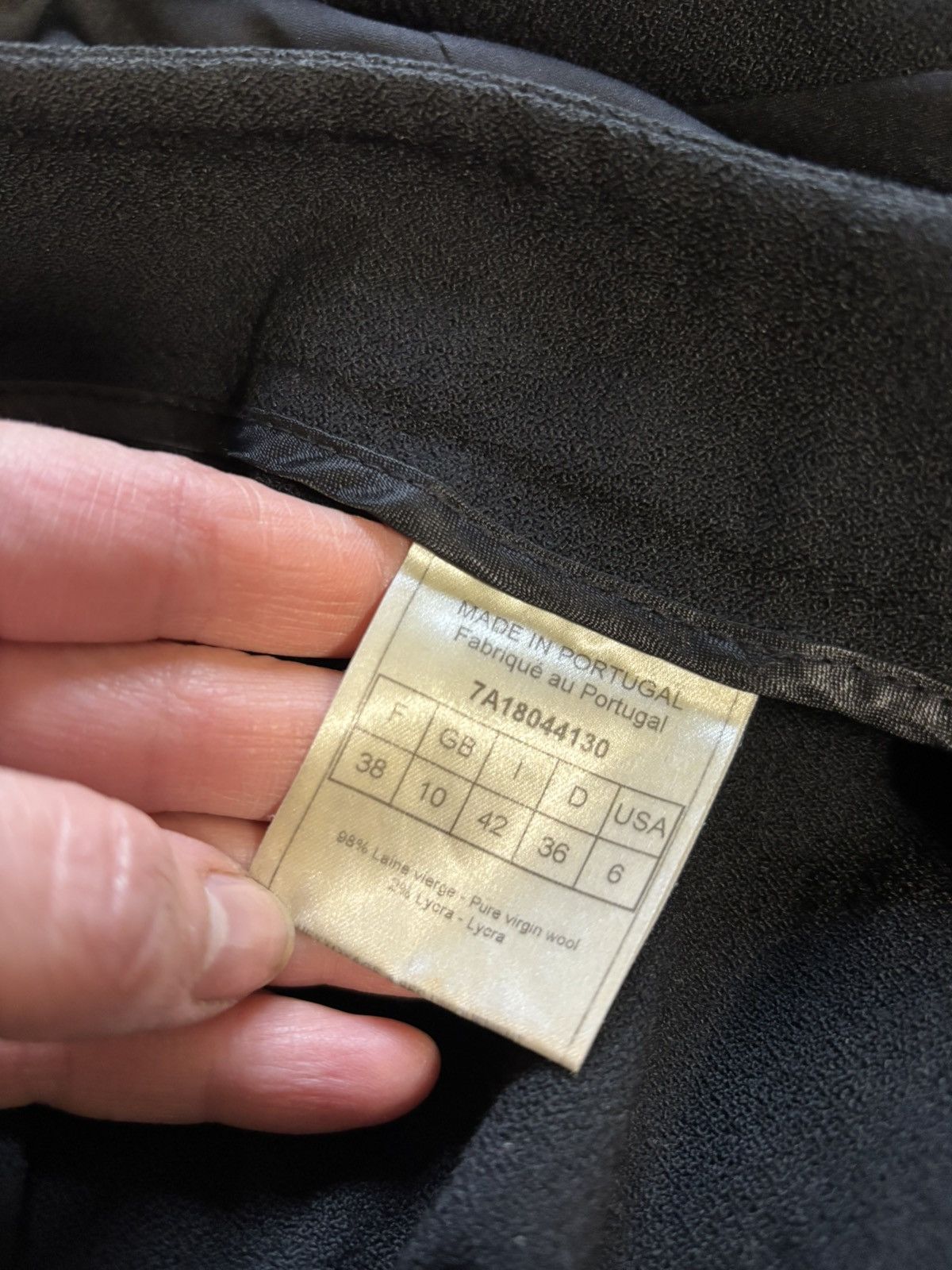 Dior CHRISTIAN DIOR Suit Bar jacket and pants Size S / US 4 / IT 40 - 11 Thumbnail