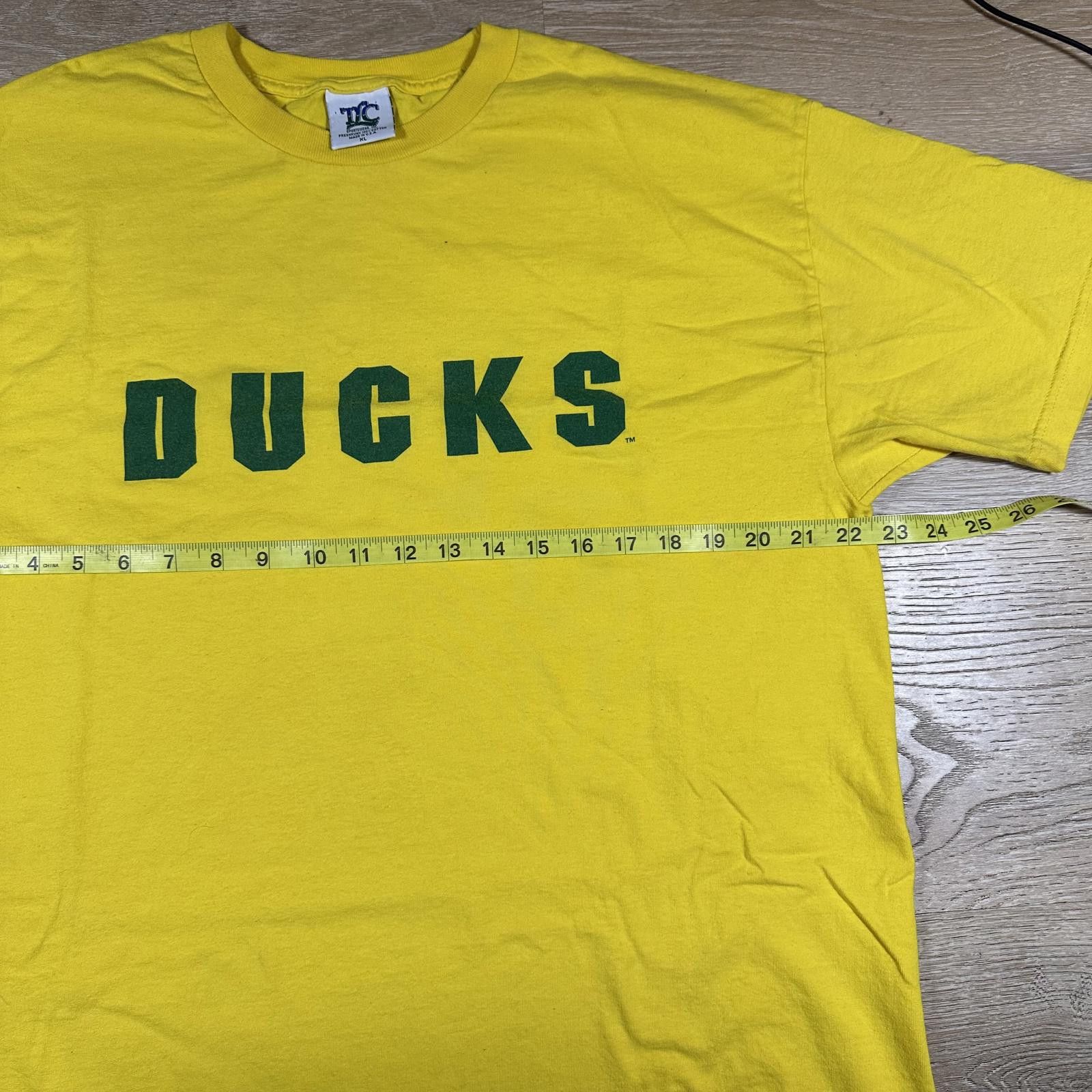 Other T/C Sportswear Unisex T-Shirt XL Yellow Ducks Vintage Size US XL / EU 56 / 4 - 5 Thumbnail