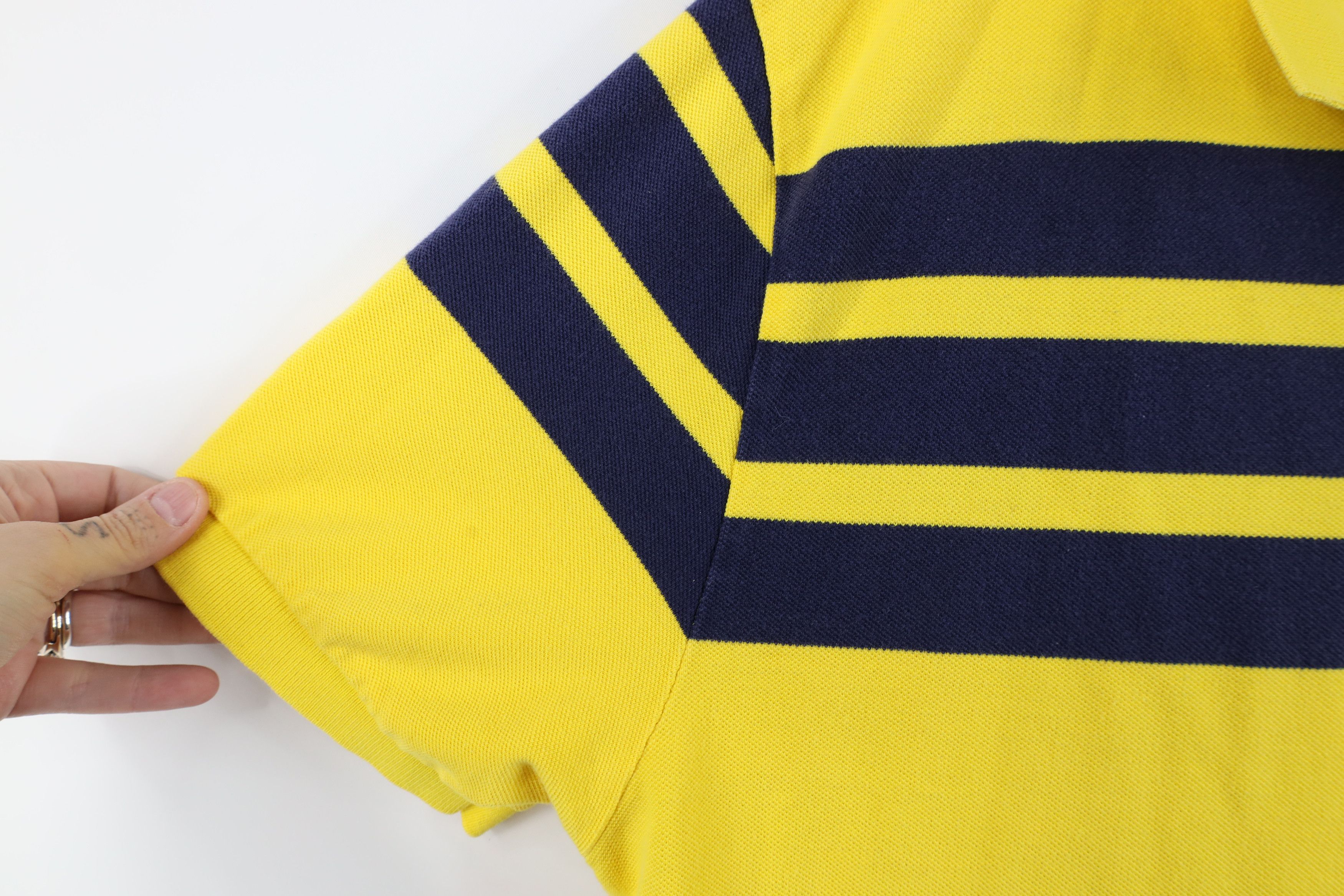 Polo Ralph Lauren Vintage 90s Ralph Lauren Block Collared Golf Polo Shirt Size US XL / EU 56 / 4 - 7 Thumbnail
