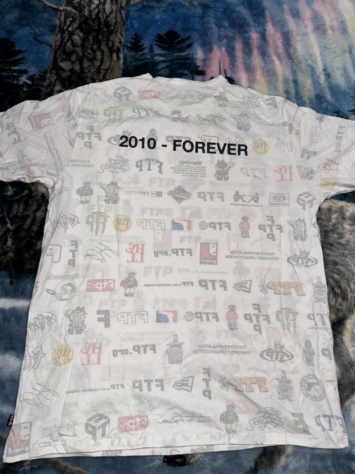 Fuck The Population FTP 13 Year Archive Tee White Size US XXL / EU 58 / 5 - 7 Thumbnail