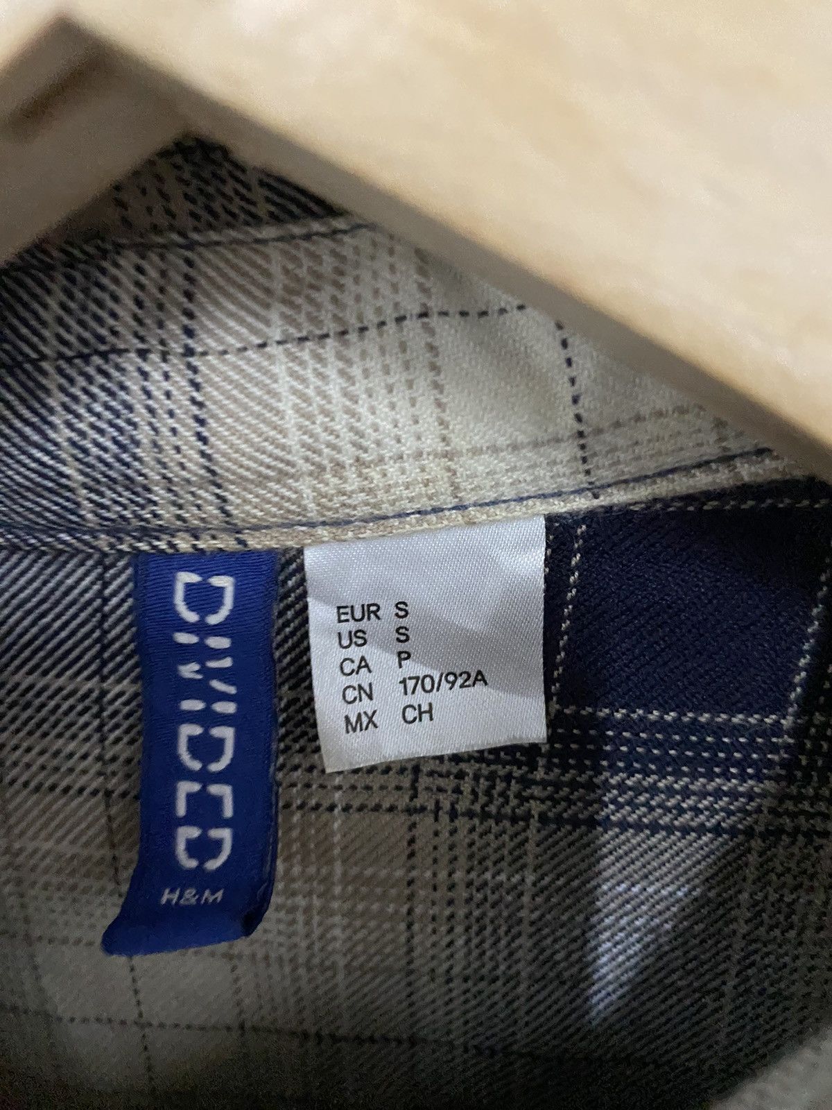 H&M × Vintage H&M Plaid Tartan Flannel Shirt Size US S / EU 44-46 / 1 - 4 Thumbnail