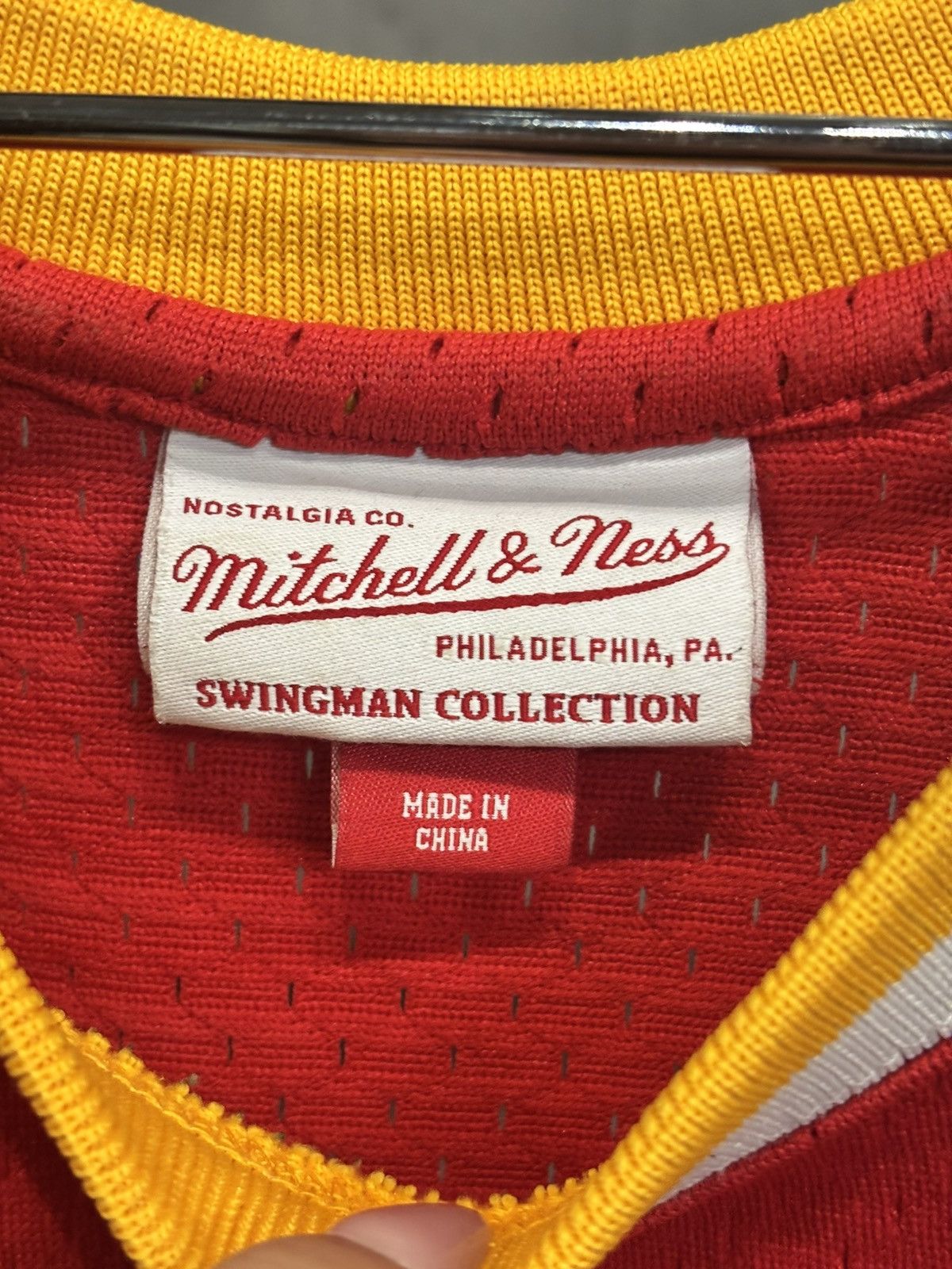 Mitchell & Ness × Travis Scott TRAVIS SCOTT X BR X MITCHELL & NESS ‘ROCKETS JERSEY’ SIZE M Size US M / EU 48-50 / 2 - 5 Thumbnail