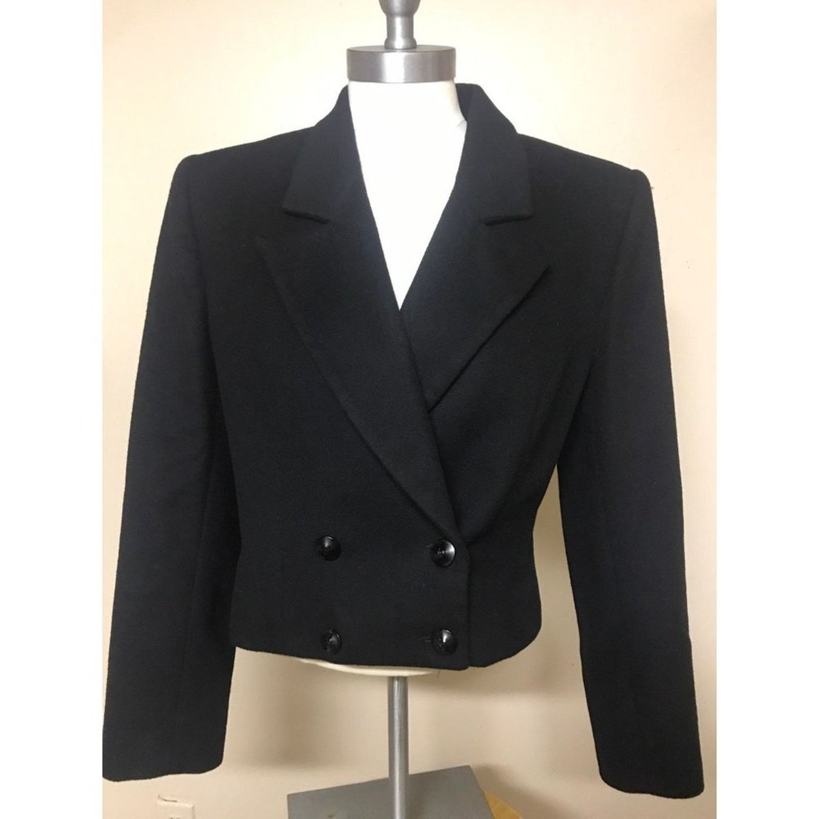 Vintage DonCaster 100% cashmere ladies Jacket Size 8 Size M / US 6-8 / IT 42-44 - 1 Thumbnail