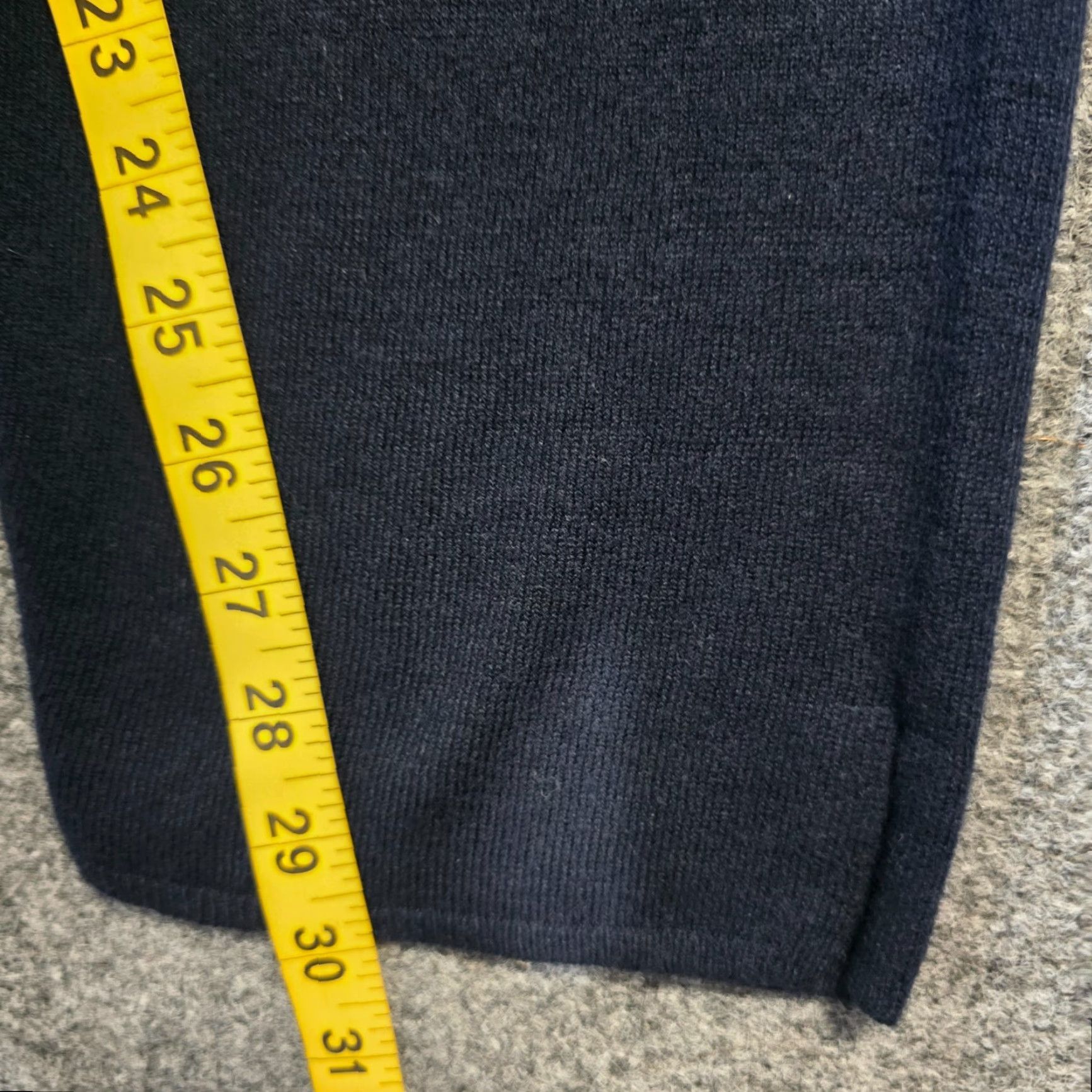 Vintage Soma Pants Womens Size Medium Blue Knit 24/7 Tapered Pockets Lounge Casual Sleep Pants Ankle Inseam 30 in Regular Rise Mid 8.5-10.5 in Size 32" / US 10 / IT 46 - 7 Thumbnail