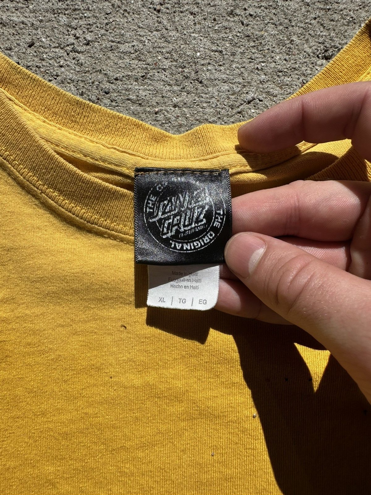 Santa Cruz Skateboards Vintage Santa Cruz logo tee Size US XL / EU 56 / 4 - 3 Thumbnail