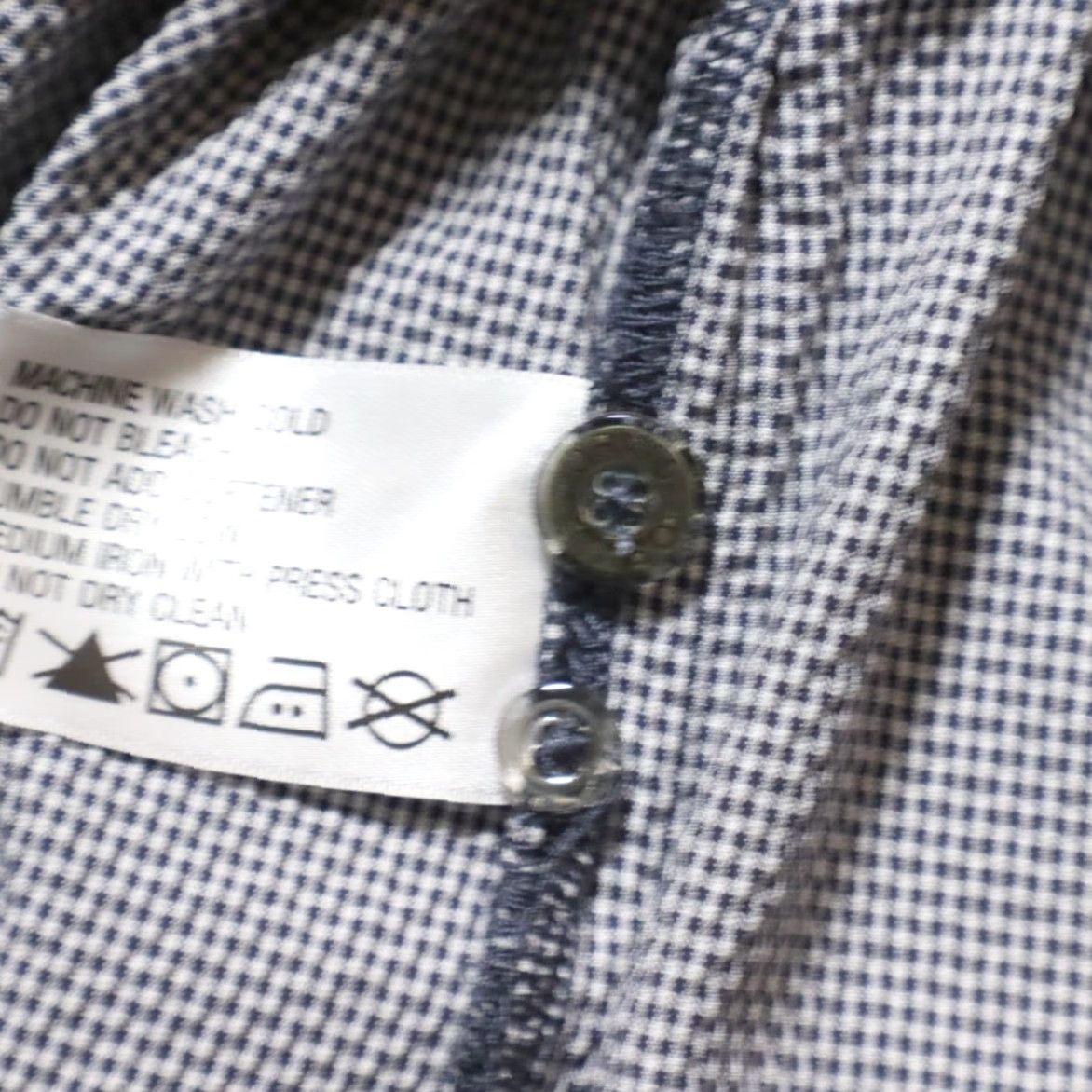 Orvis Orvis Trout Seersucker Fishing Polyester Check Button Up Shirt Gray L Men's Shirt Size US L / EU 52-54 / 3 - 7 Thumbnail