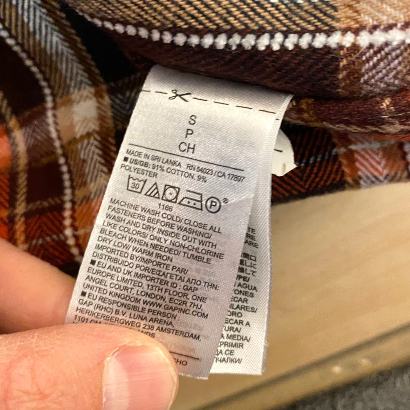 Banana Republic VINTAGE Banana Republic Flannel Shirt Mens S Relaxed Fit Plaid Orange Brown Long Sleeve Button-Up Casual Fall Outdoors Mens Size US S / EU 44-46 / 1 - 6 Thumbnail