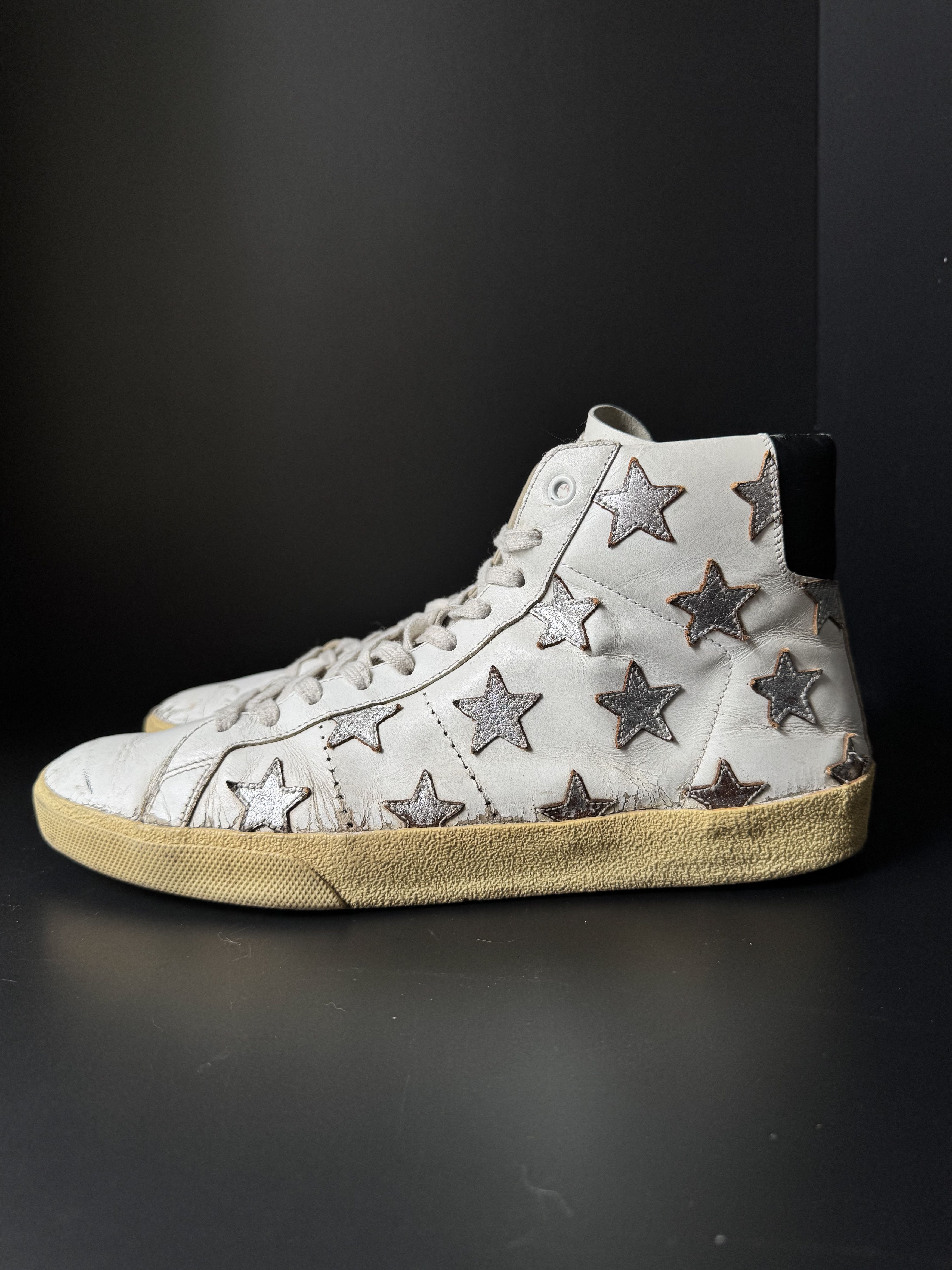 Star Court Classic Leather Hi Top Sneaker, view 4