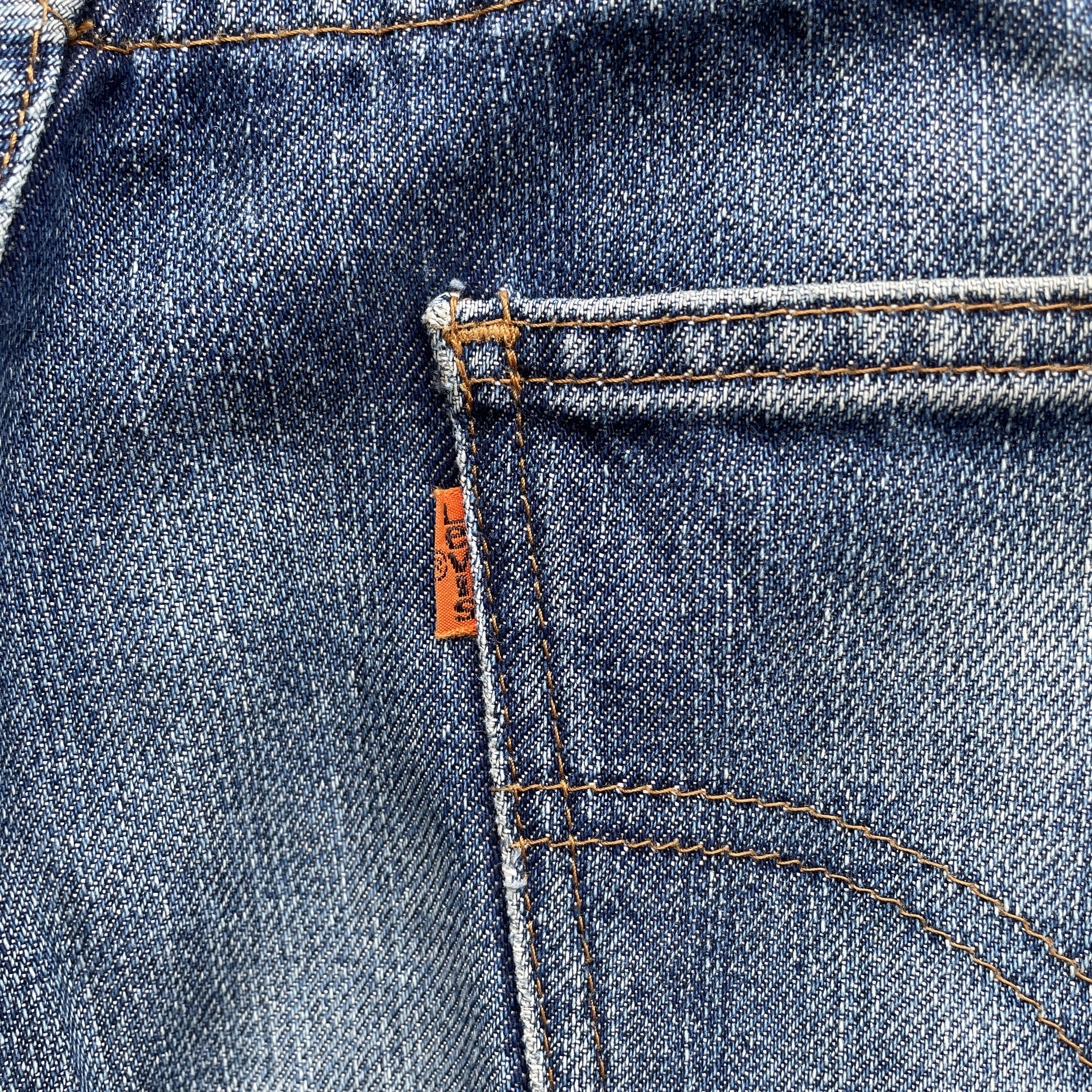 Levi's × Levi's Vintage Clothing Vintage Levi’s 612 Distressed Jeans Faded Orange Tag Pants Size US 32 / EU 48 - 10 Thumbnail