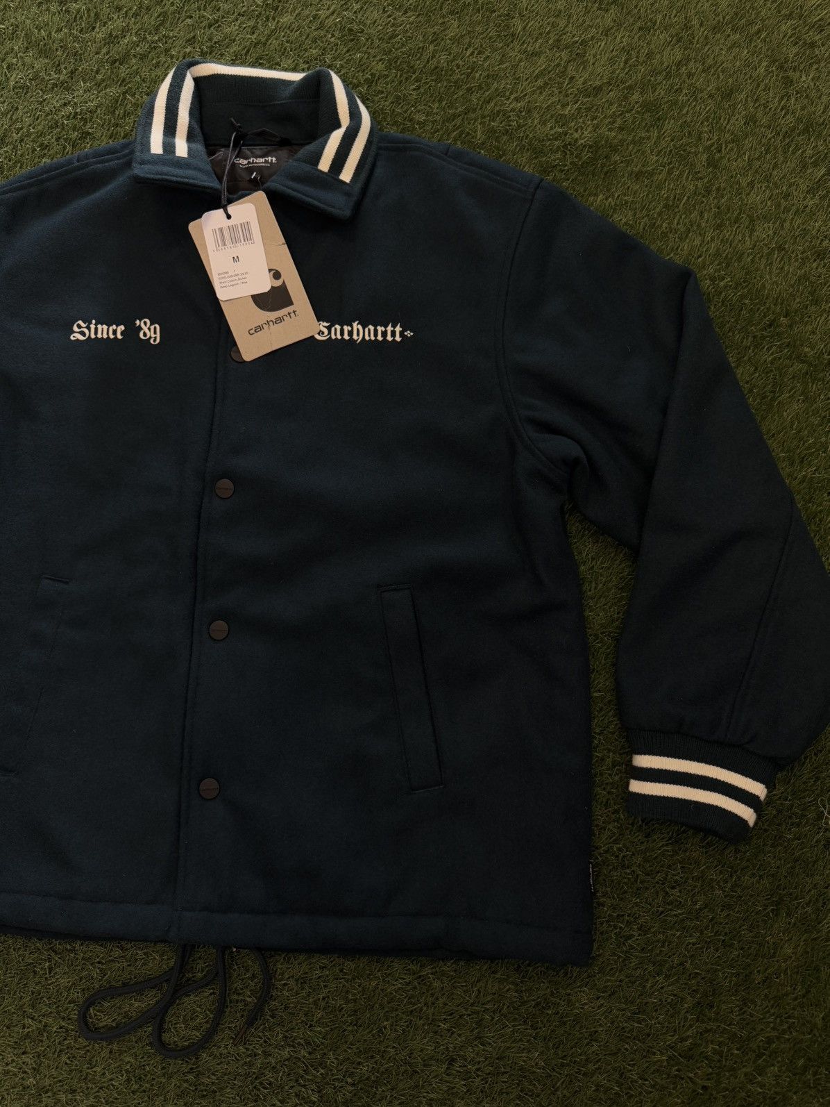 Carhartt Carhartt Work In Progress Blue Jacket Size M (NEW) Size US M / EU 48-50 / 2 - 2 Thumbnail