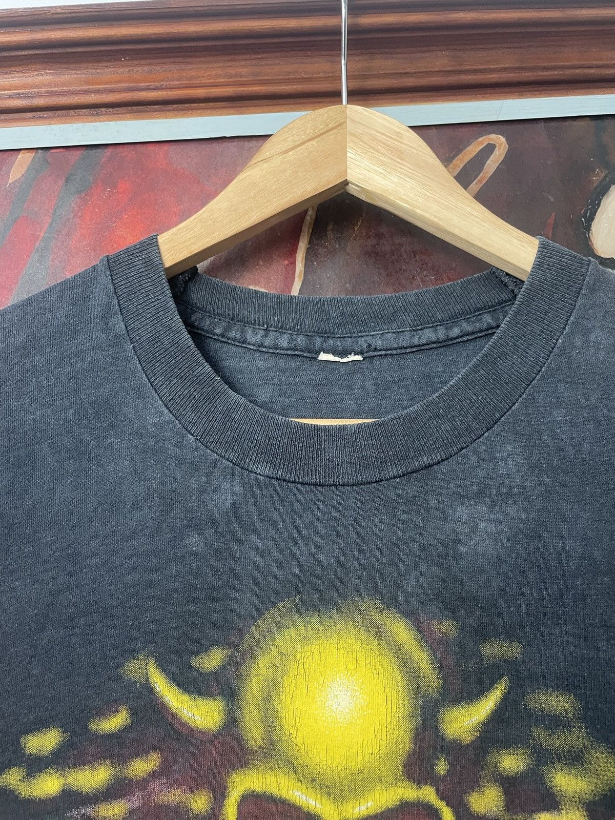 Band Tees Vintage 90s Trash Metal Band Nuclear Assault Black Tank Top Size US M / EU 48-50 / 2 - 3 Thumbnail