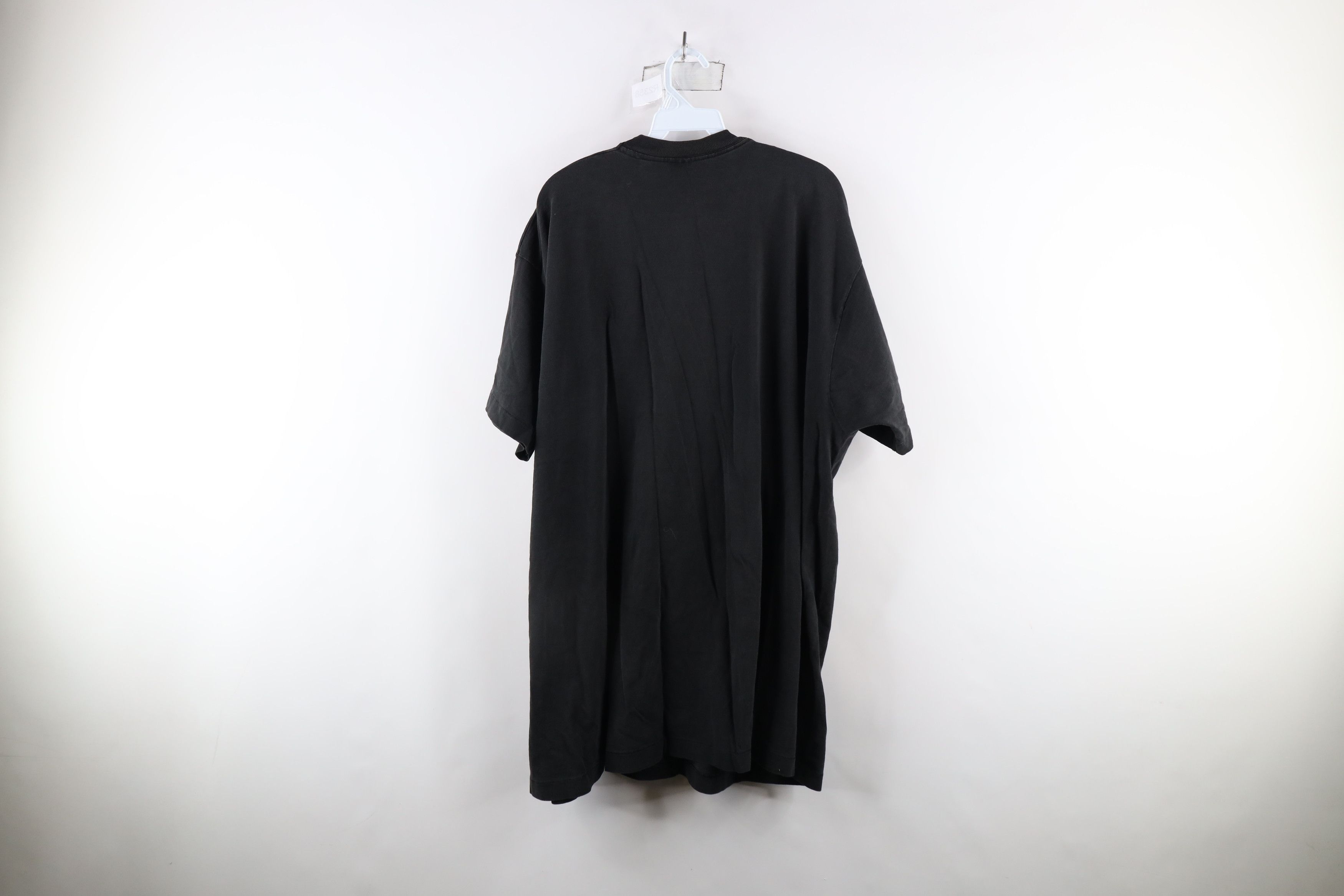 Vintage Vintage 90s Streetwear Short Sleeve T-Shirt Black Cotton USA Size US XXL / EU 58 / 5 - 14 Thumbnail