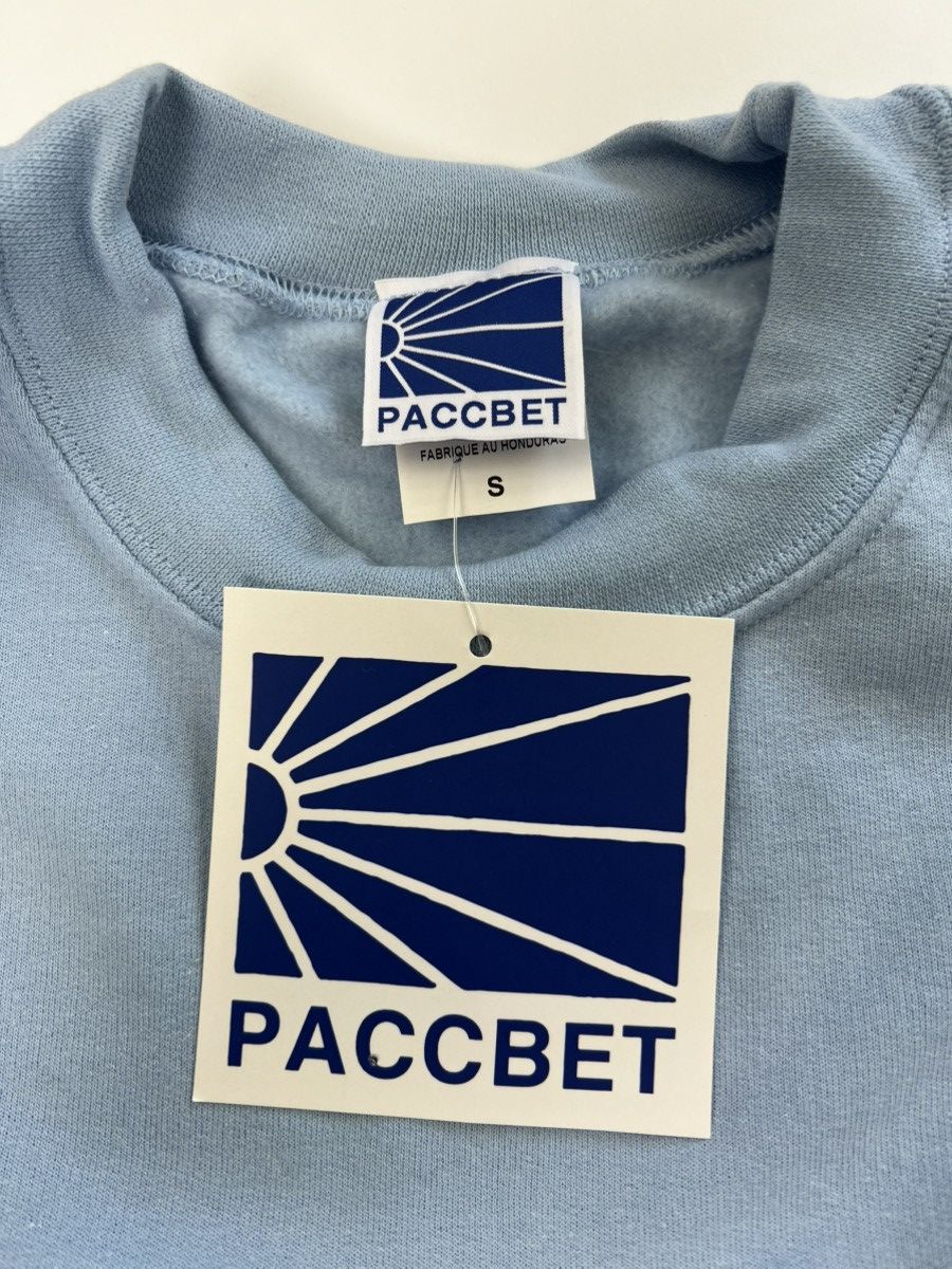 Gosha Rubchinskiy × PACCBET PACCBET Embroidered Dawn Logo Crewneck Sweatshirt Size US S / EU 44-46 / 1 - 3 Thumbnail