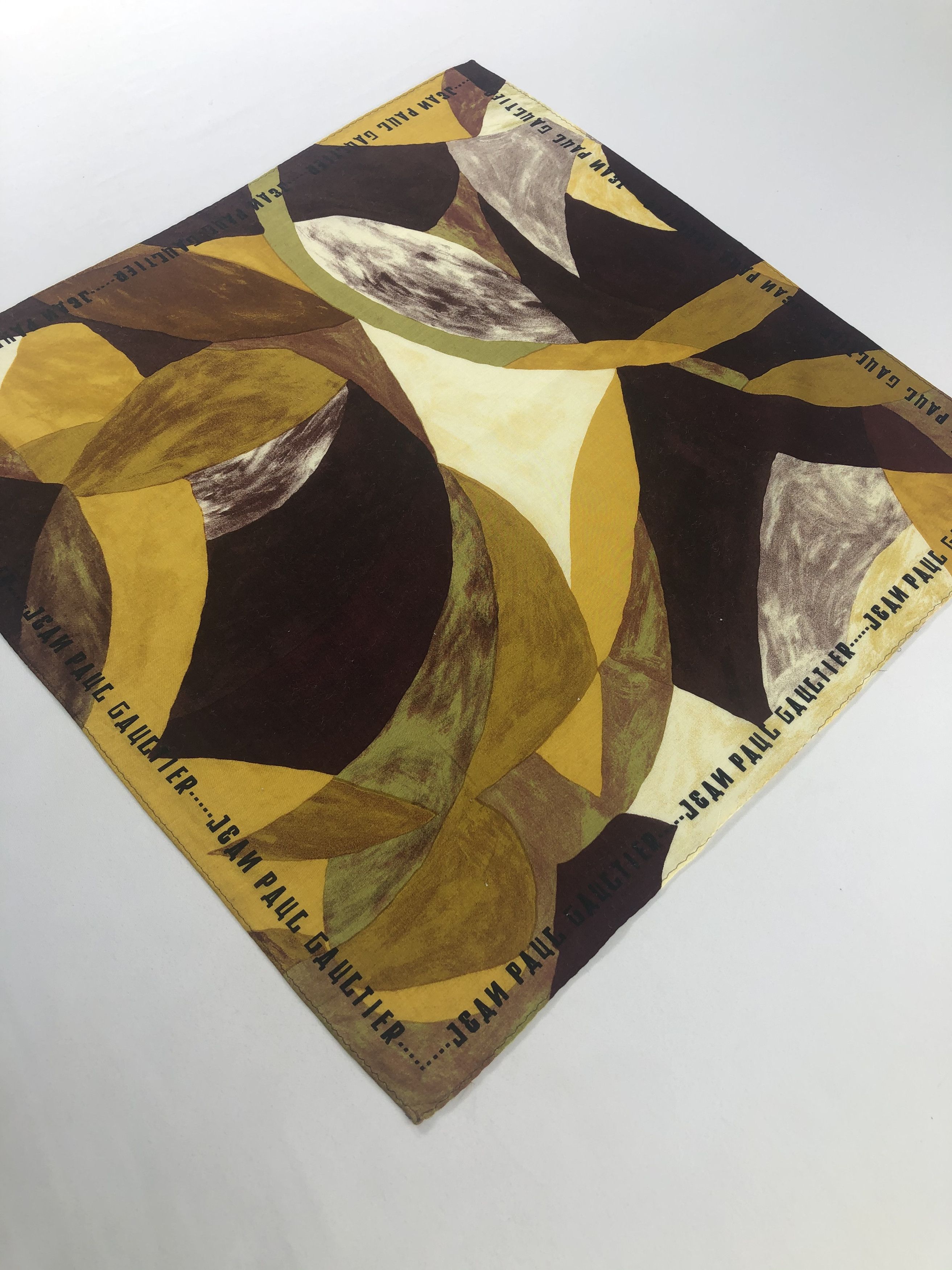 Jean Paul Gaultier Jean Paul Gaultier Handkerchief / Bandana / Neckerchief H261 Size ONE SIZE - 3 Thumbnail