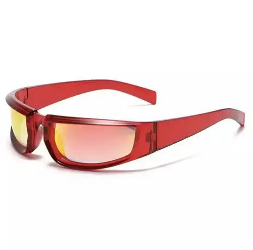 Other Retro Style Red Frame Glasses 🖍 Size ONE SIZE - 1 Thumbnail
