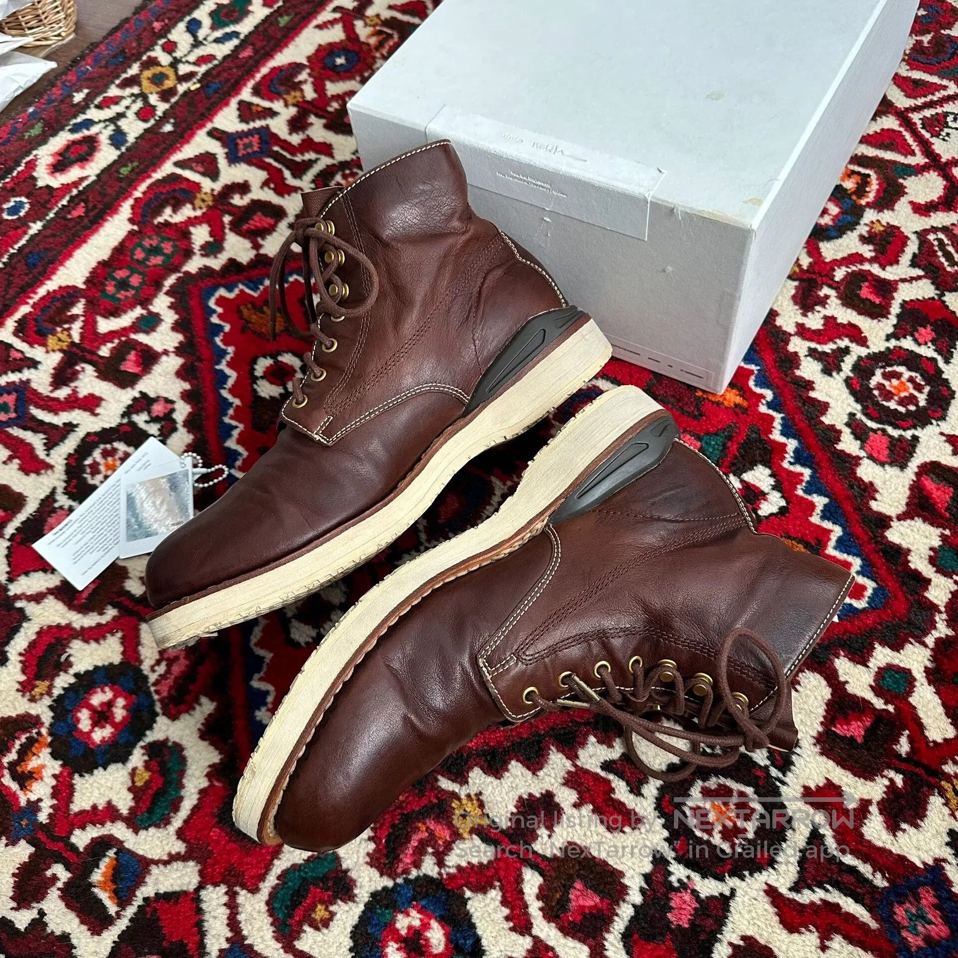 Visvim visvim Virgil Brown Kangaroo Leather Boots. Size US 9 / EU 42 - 4 Thumbnail