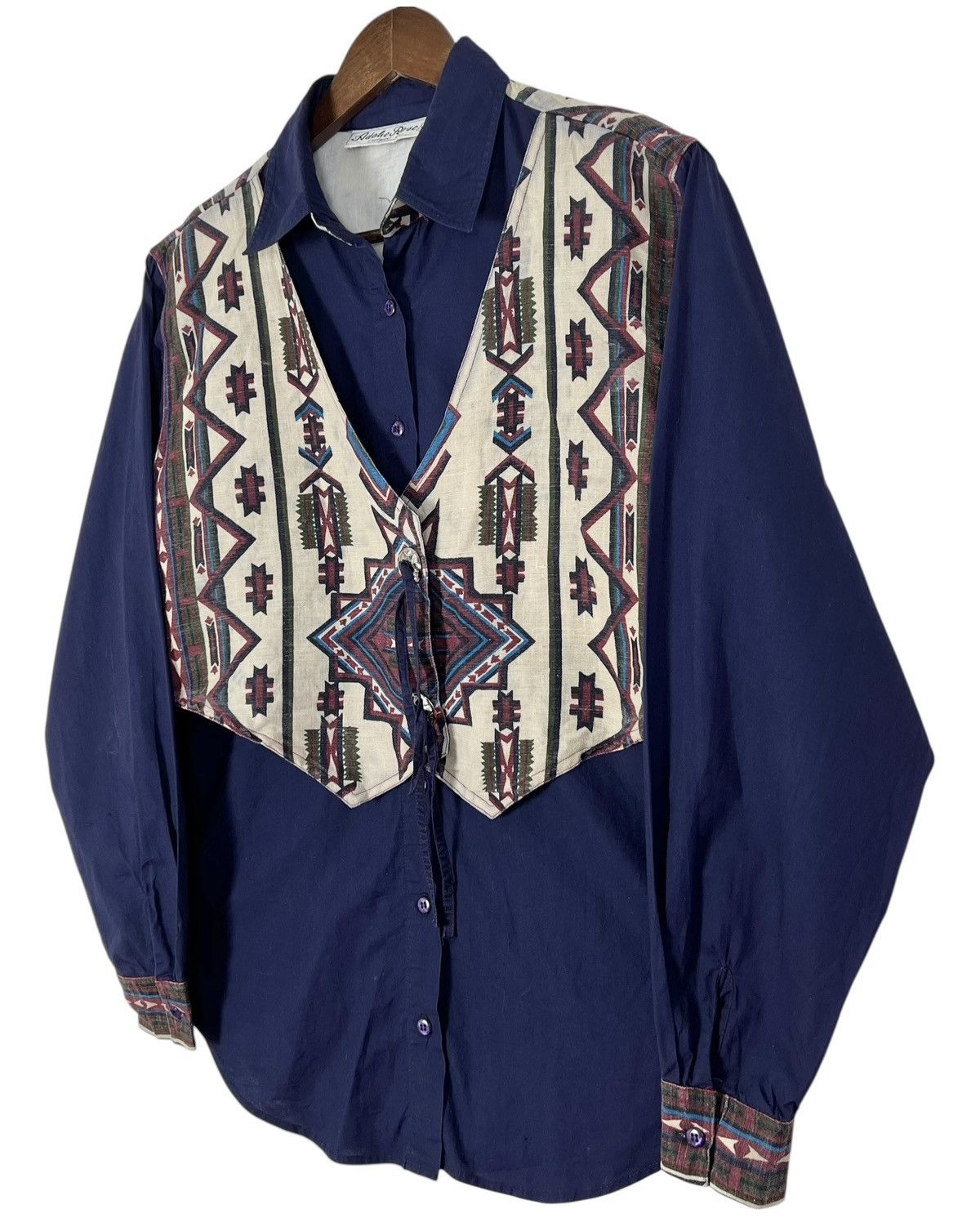 Vintage Vintage Aztec Navajo Western Button Up Shirt Size US M / EU 48-50 / 2 - 3 Thumbnail