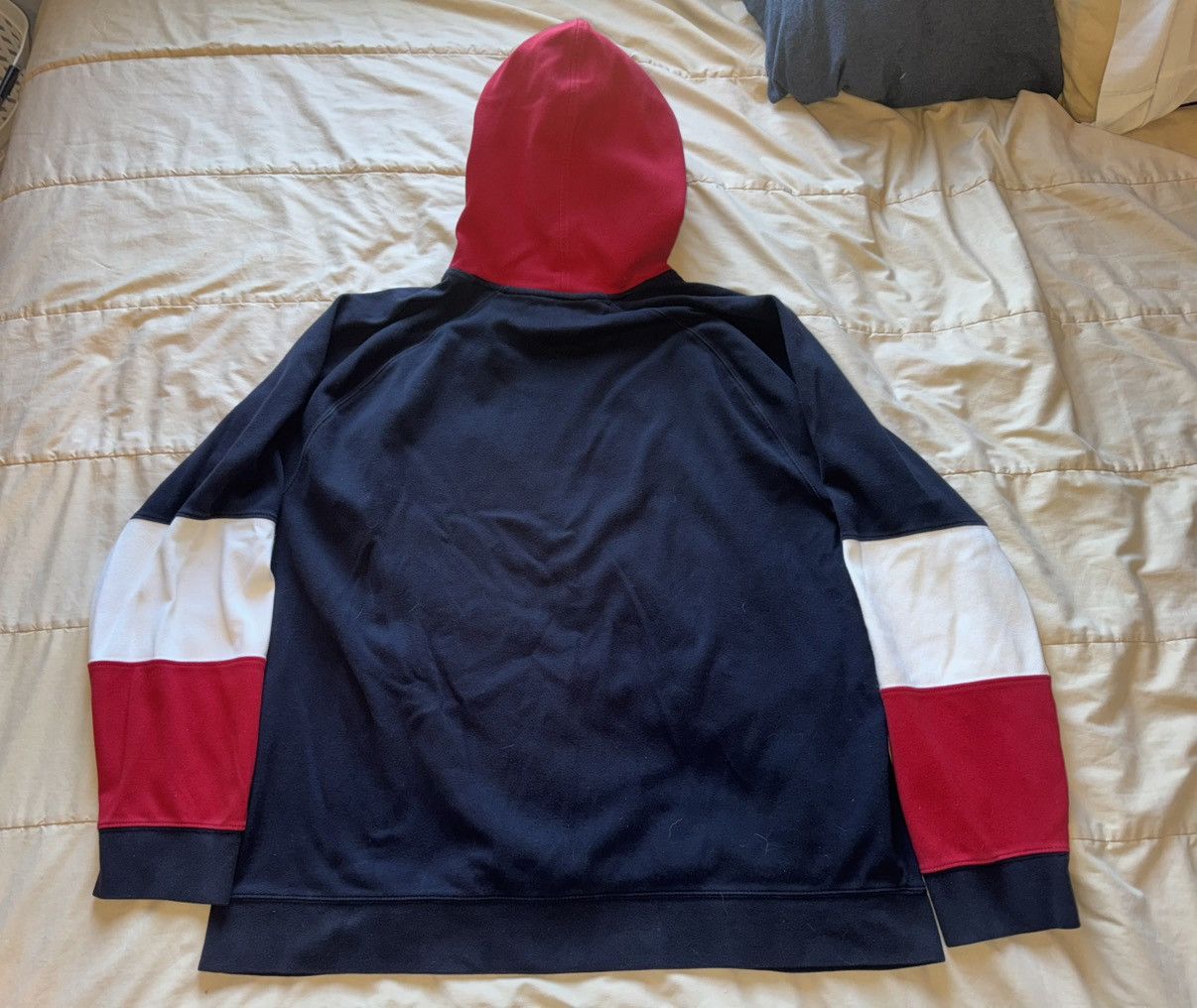Tommy Hilfiger × Vintage Rare Tommy Hilfiger Block Hoodie (Size XXL) Size US XXL / EU 58 / 5 - 2 Thumbnail