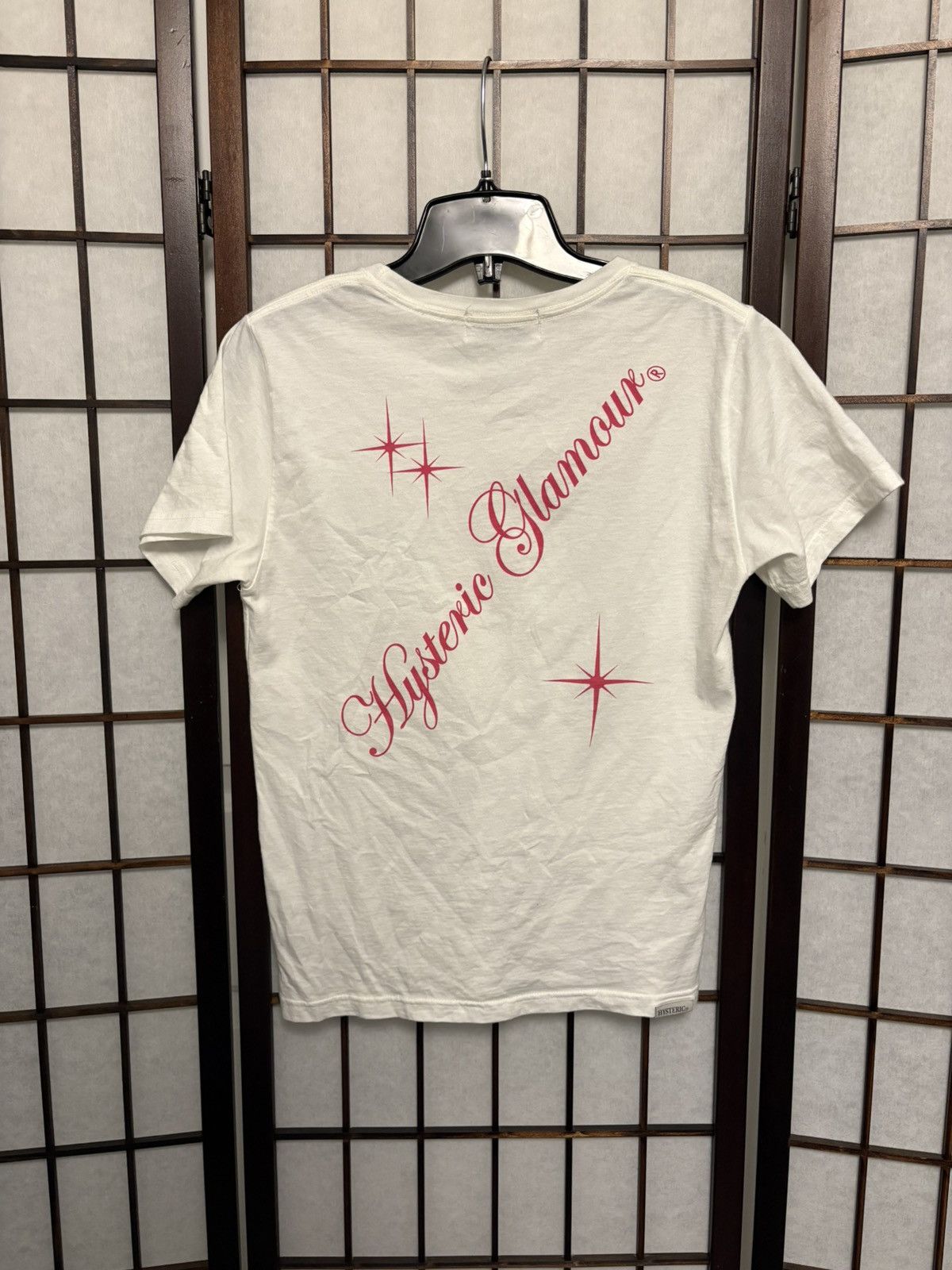 Hysteric Glamour [Rare] Vintage Hysteric Glamour Logo Tee Size US XS / EU 42 / 0 - 2 Thumbnail