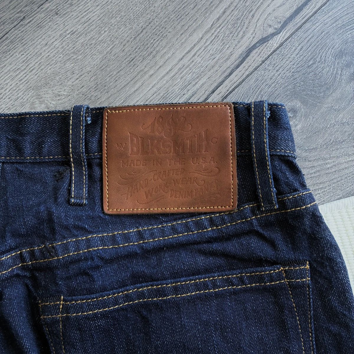 Other The Blksmth Hand Crafted Selvedge Jean Slim Tim Denim Pants Size US 28 / EU 44 - 7 Thumbnail
