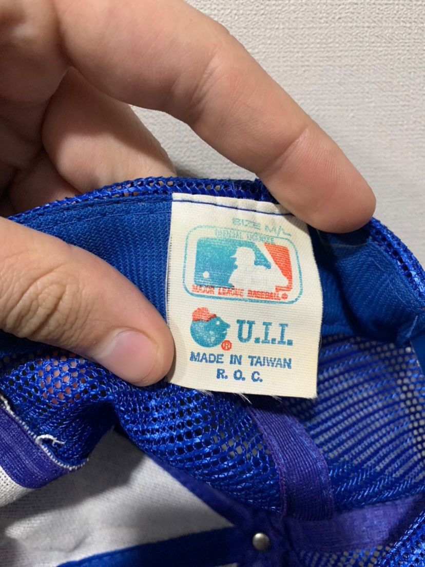MLB × Vintage Vintage Texas Rangers Snap Back Hat Blue Size ONE SIZE - 5 Thumbnail